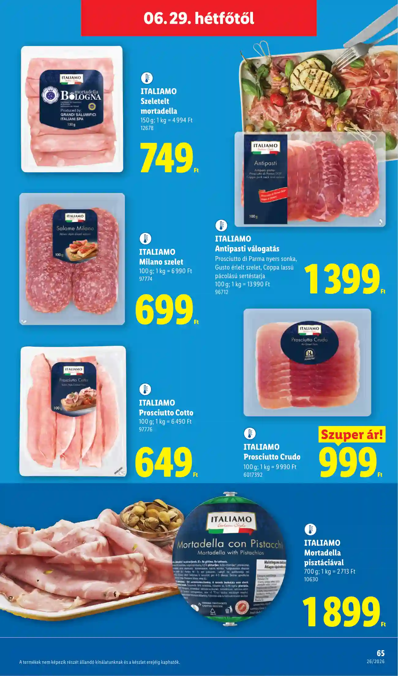 Lidl akciós újság 26. hét (Érvényes 06.25-től) (62 oldal)