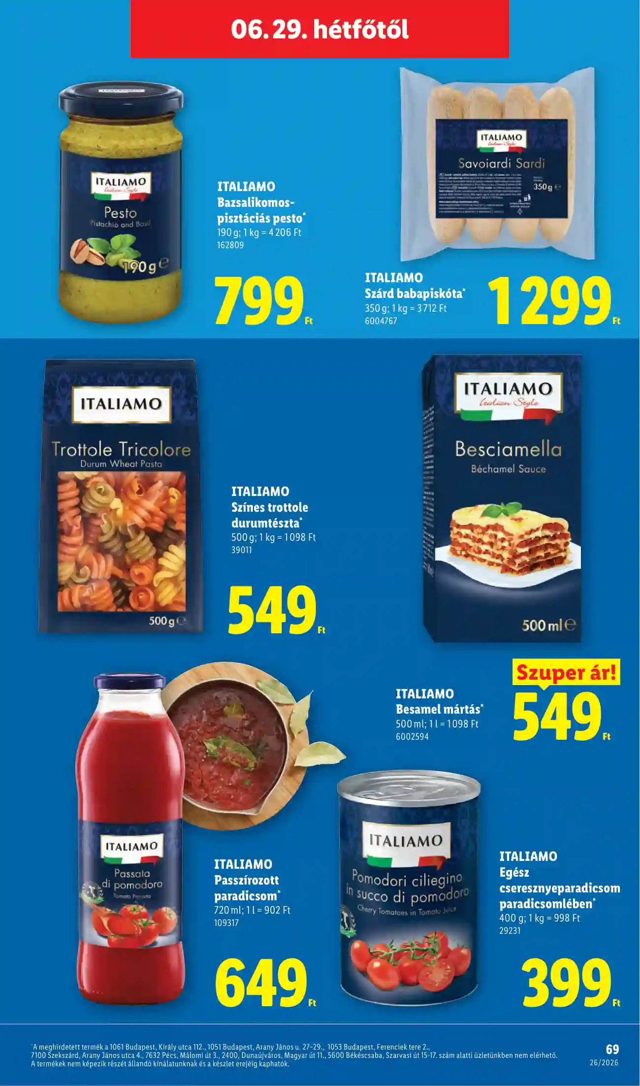 Lidl akciós újság 26. hét (Érvényes 06.25-től) (66 oldal)