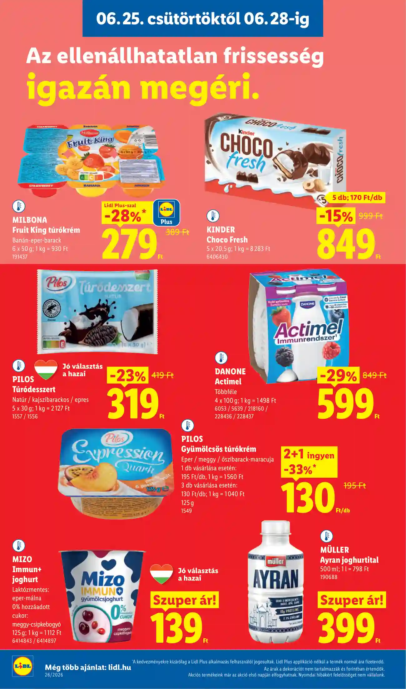 Lidl akciós újság 26. hét (Érvényes 06.25-től) (68 oldal)