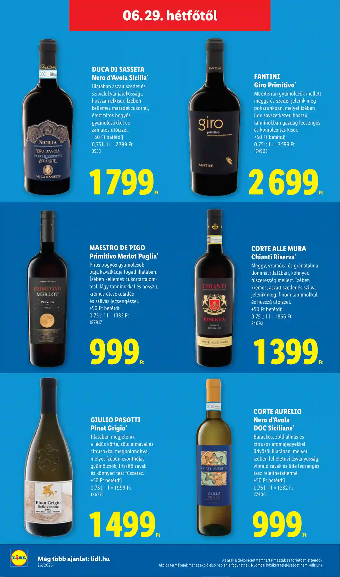 Lidl akciós újság 26. hét (Érvényes 06.25-től) (70 oldal)