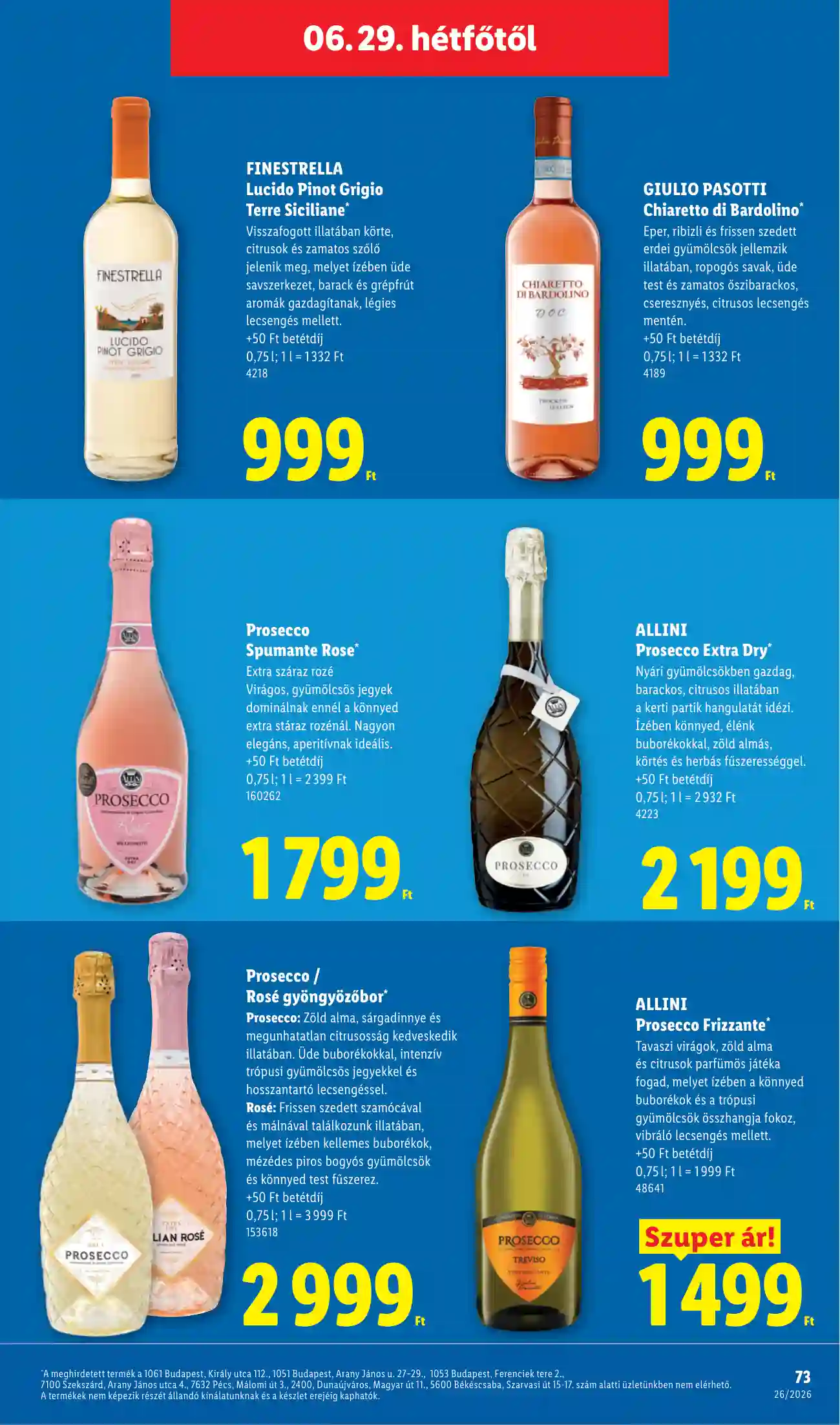 Lidl akciós újság 26. hét (Érvényes 06.25-től) (71 oldal)
