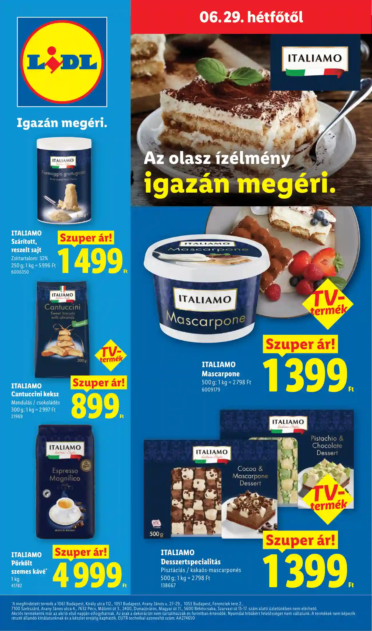 Lidl akciós újság 26. hét (Érvényes 06.25-től) (72 oldal)