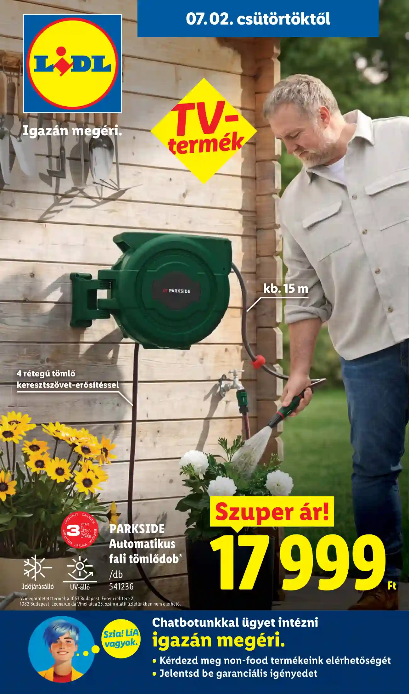 Lidl akciós újság 27. hét (Érvényes 07.02-től) (1 oldal)