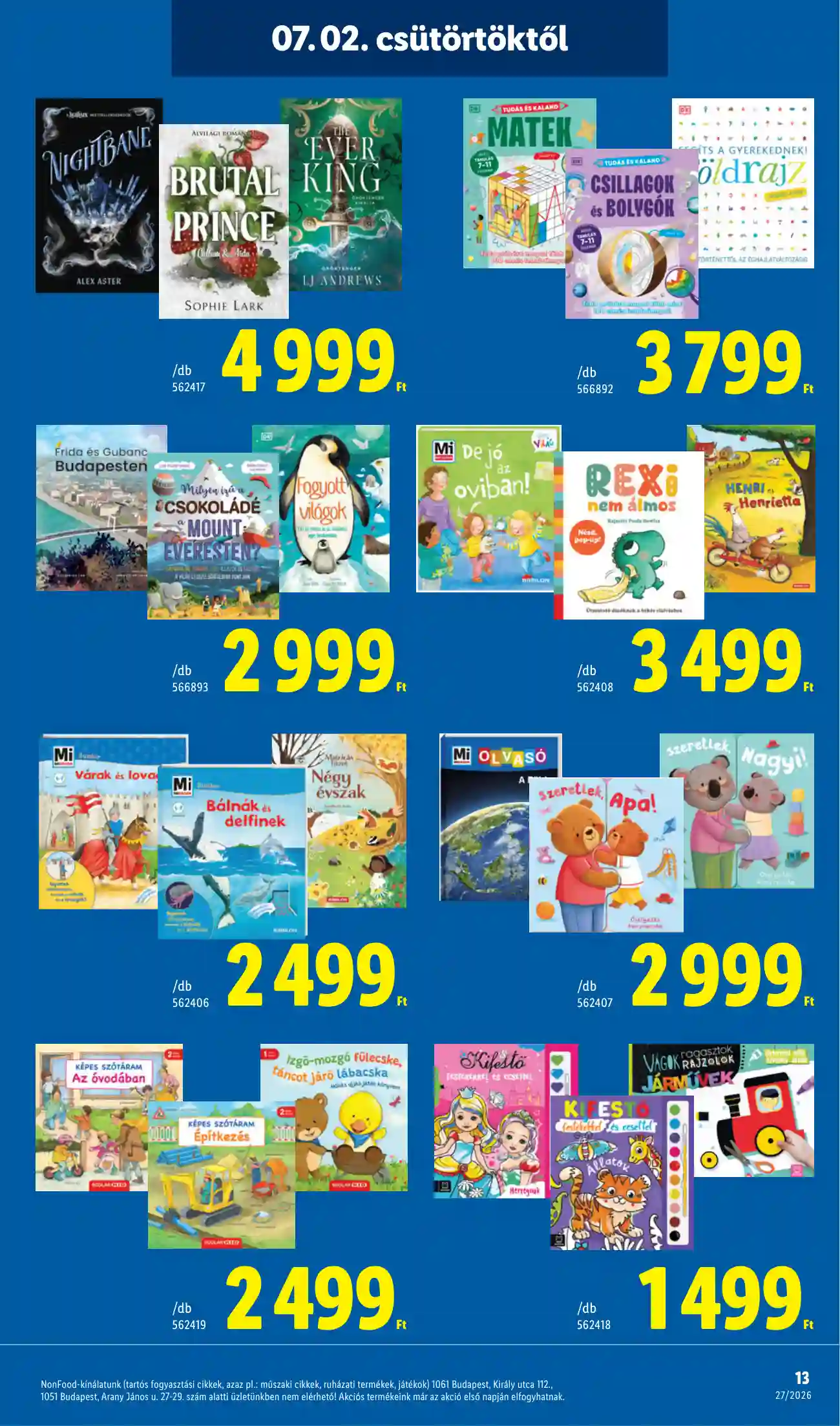 Lidl akciós újság 27. hét (Érvényes 07.02-től) (5 oldal)