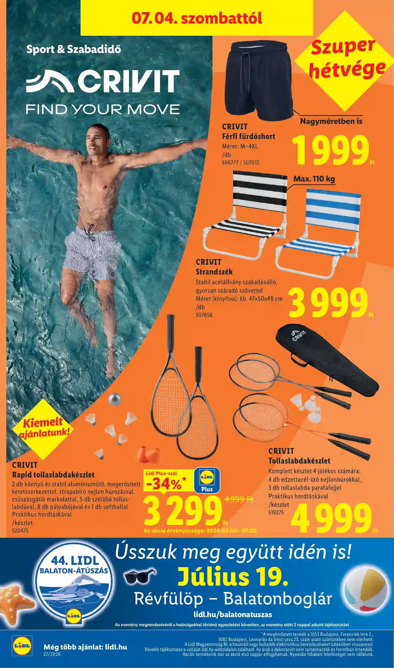 Lidl akciós újság 27. hét (Érvényes 07.02-től) (8 oldal)