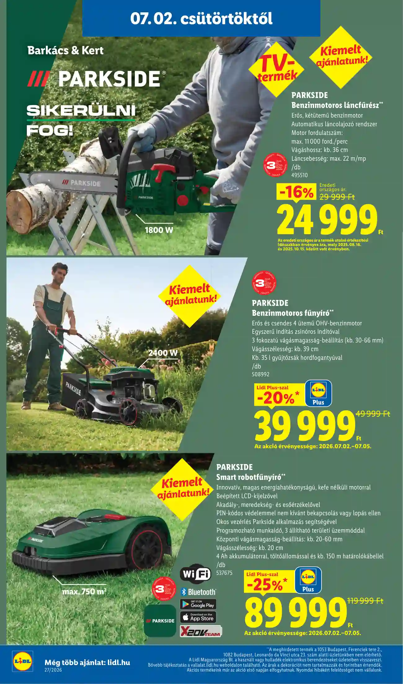 Lidl akciós újság 27. hét (Érvényes 07.02-től) (24 oldal)