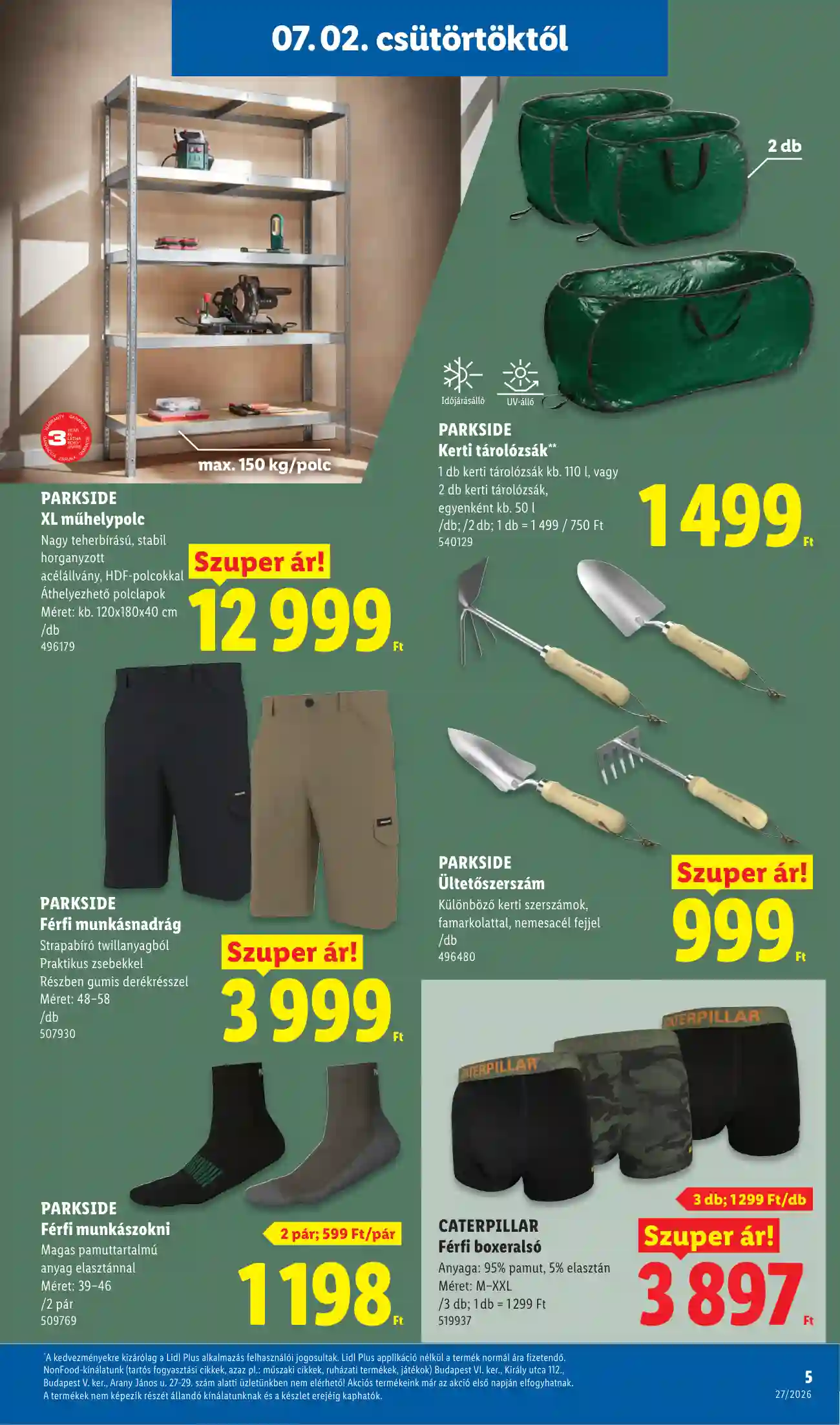 Lidl akciós újság 27. hét (Érvényes 07.02-től) (27 oldal)
