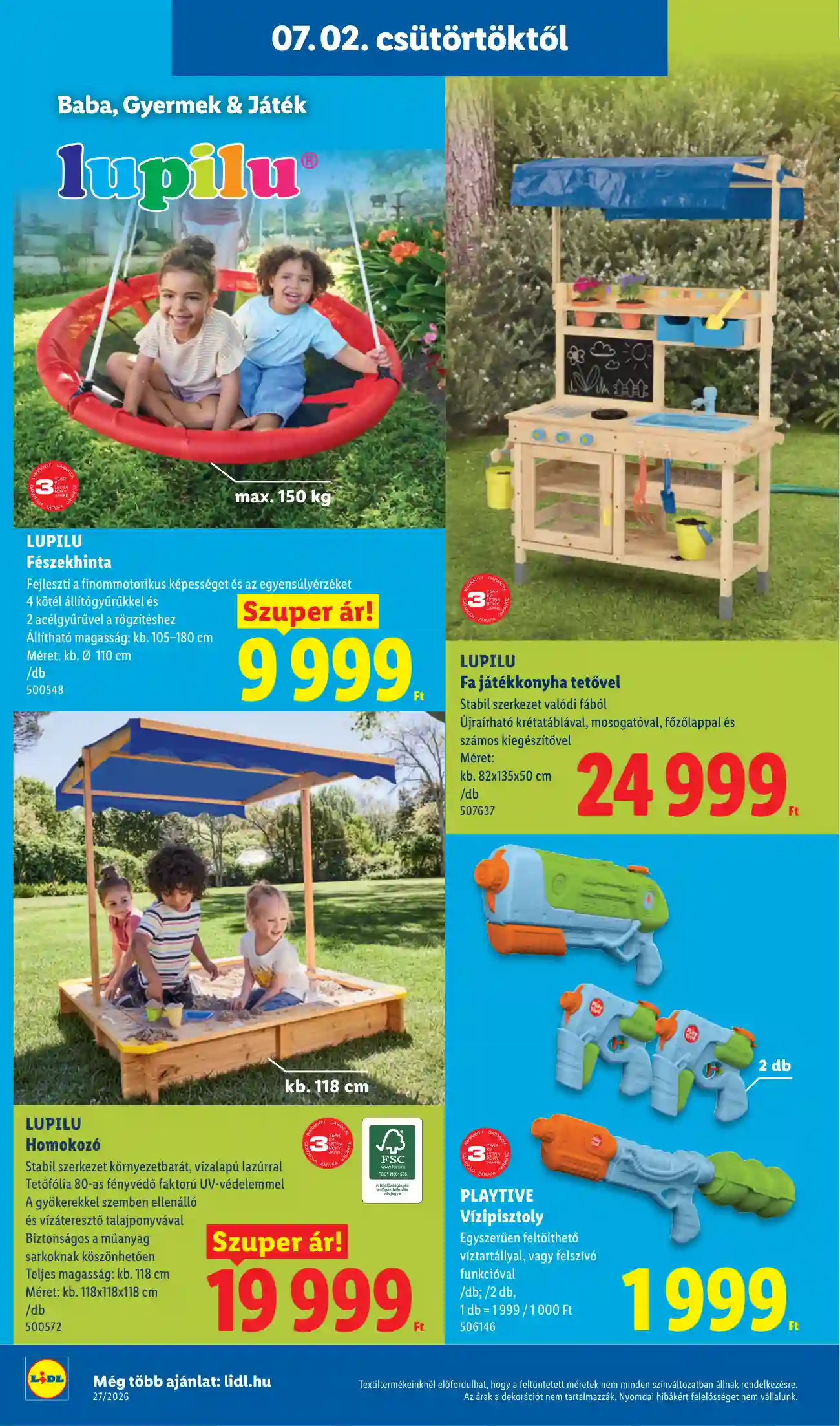Lidl akciós újság 27. hét (Érvényes 07.02-től) (28 oldal)