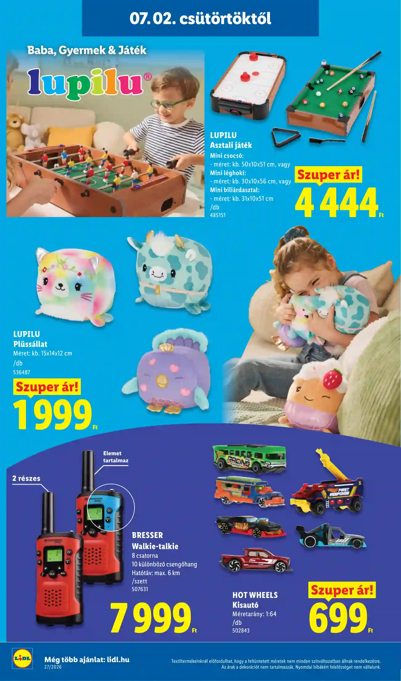 Lidl akciós újság 27. hét (Érvényes 07.02-től) (32 oldal)