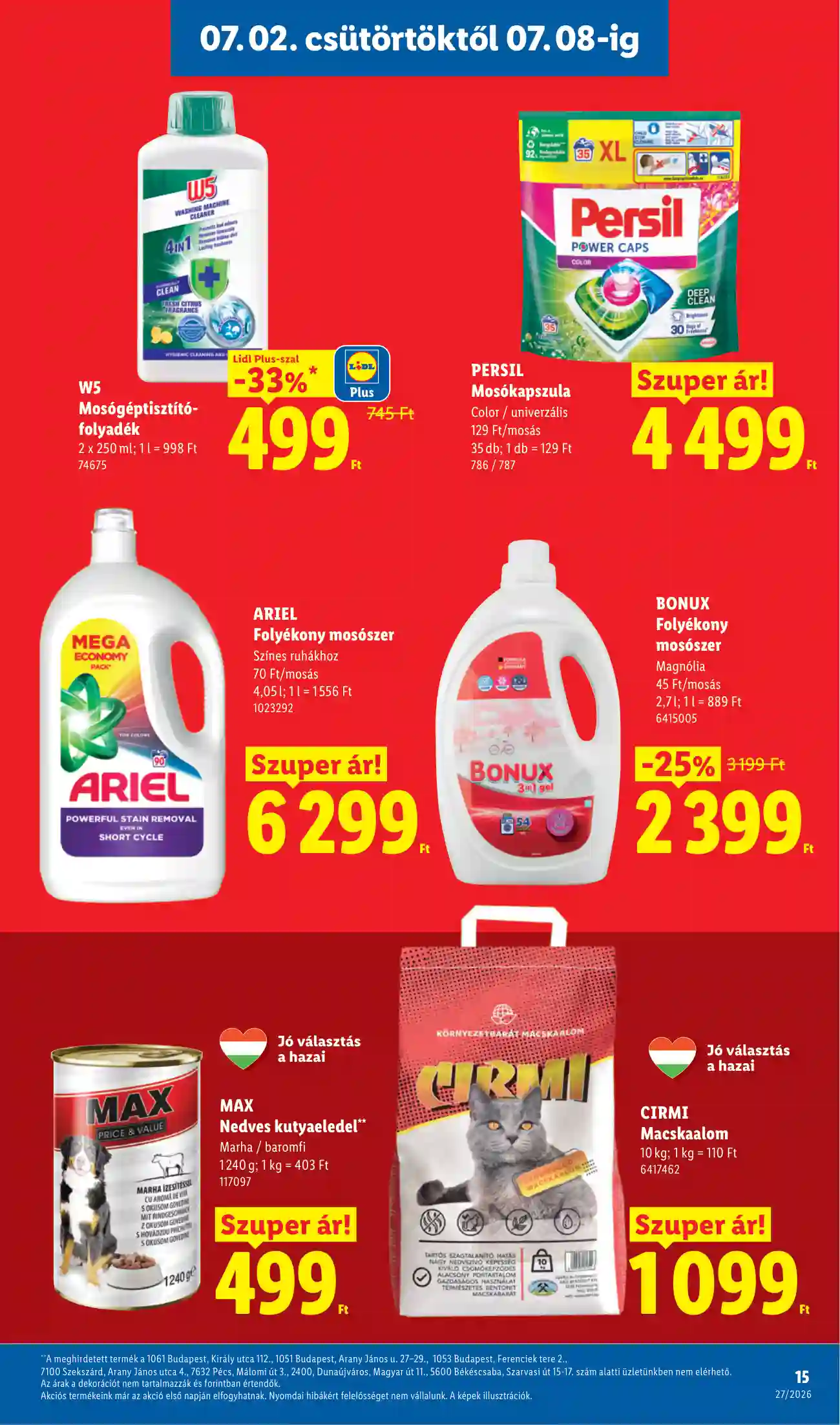 Lidl akciós újság 27. hét (Érvényes 07.02-től) (7 oldal)