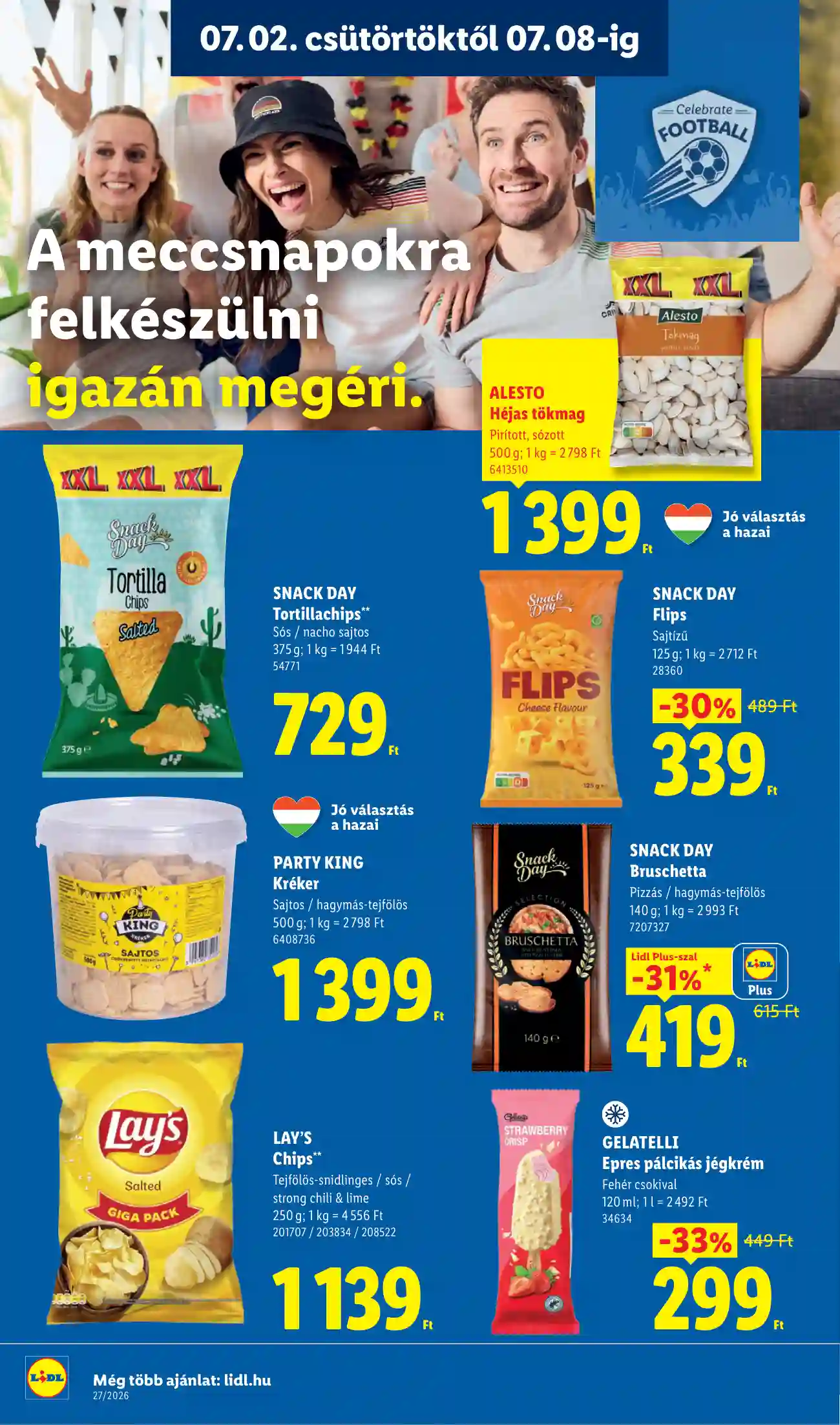 Lidl akciós újság 27. hét (Érvényes 07.02-től) (8 oldal)