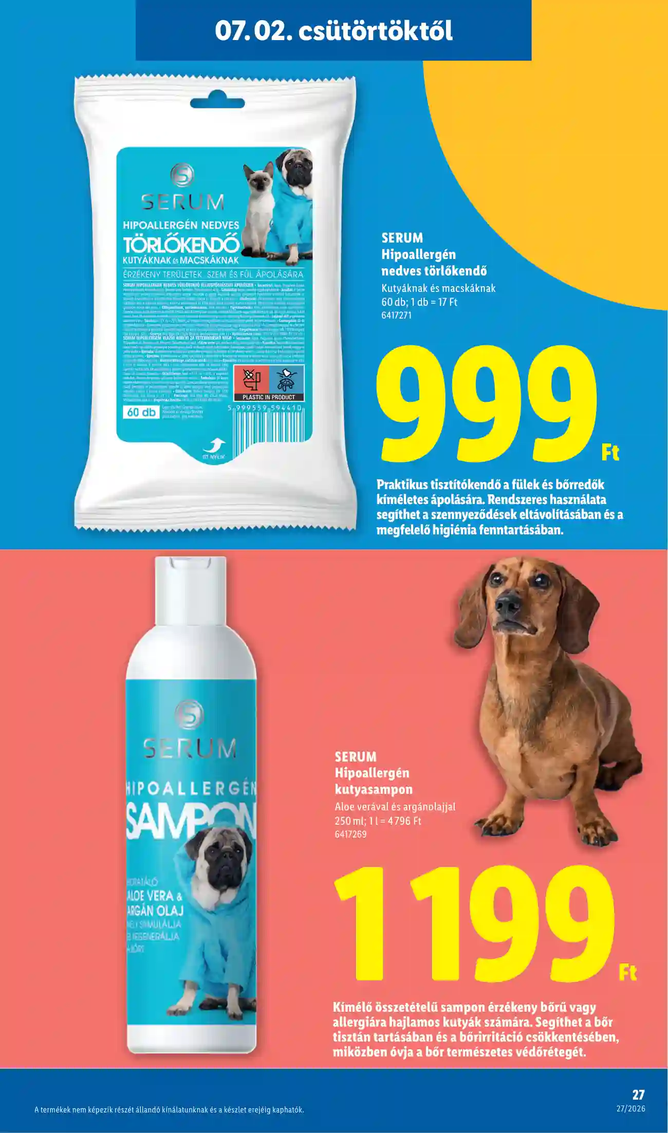 Lidl akciós újság 27. hét (Érvényes 07.02-től) (20 oldal)
