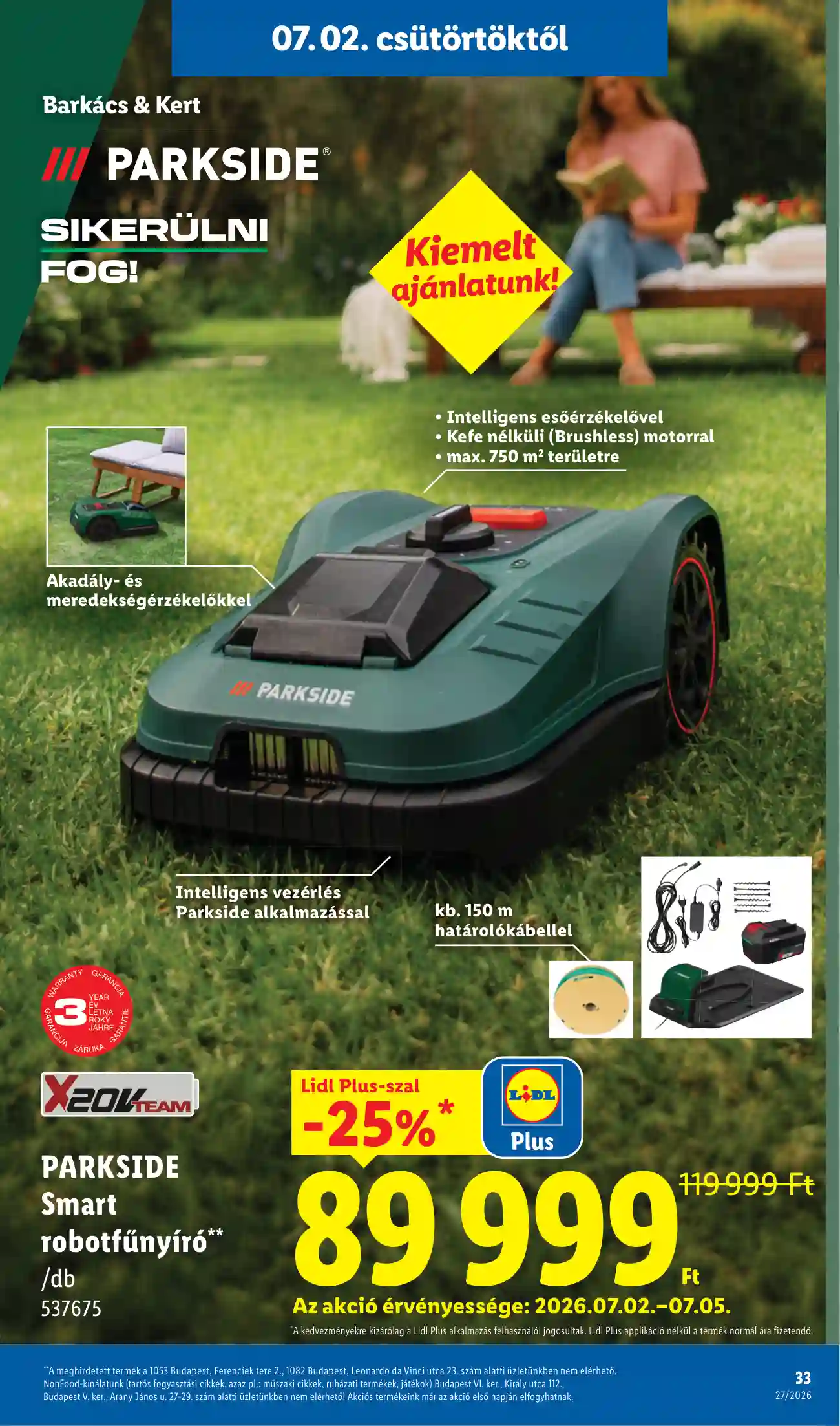 Lidl akciós újság 27. hét (Érvényes 07.02-től) (27 oldal)