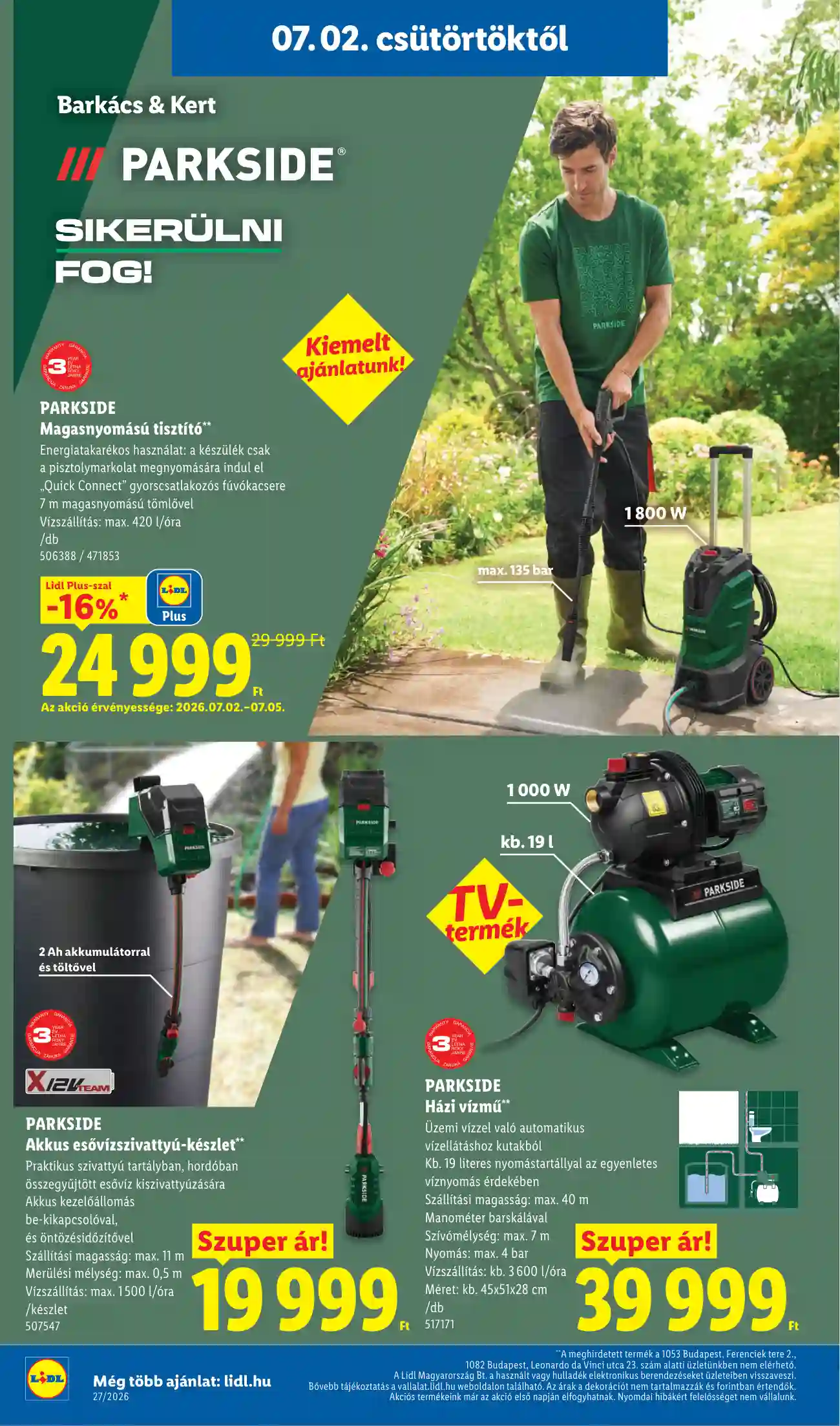 Lidl akciós újság 27. hét (Érvényes 07.02-től) (28 oldal)