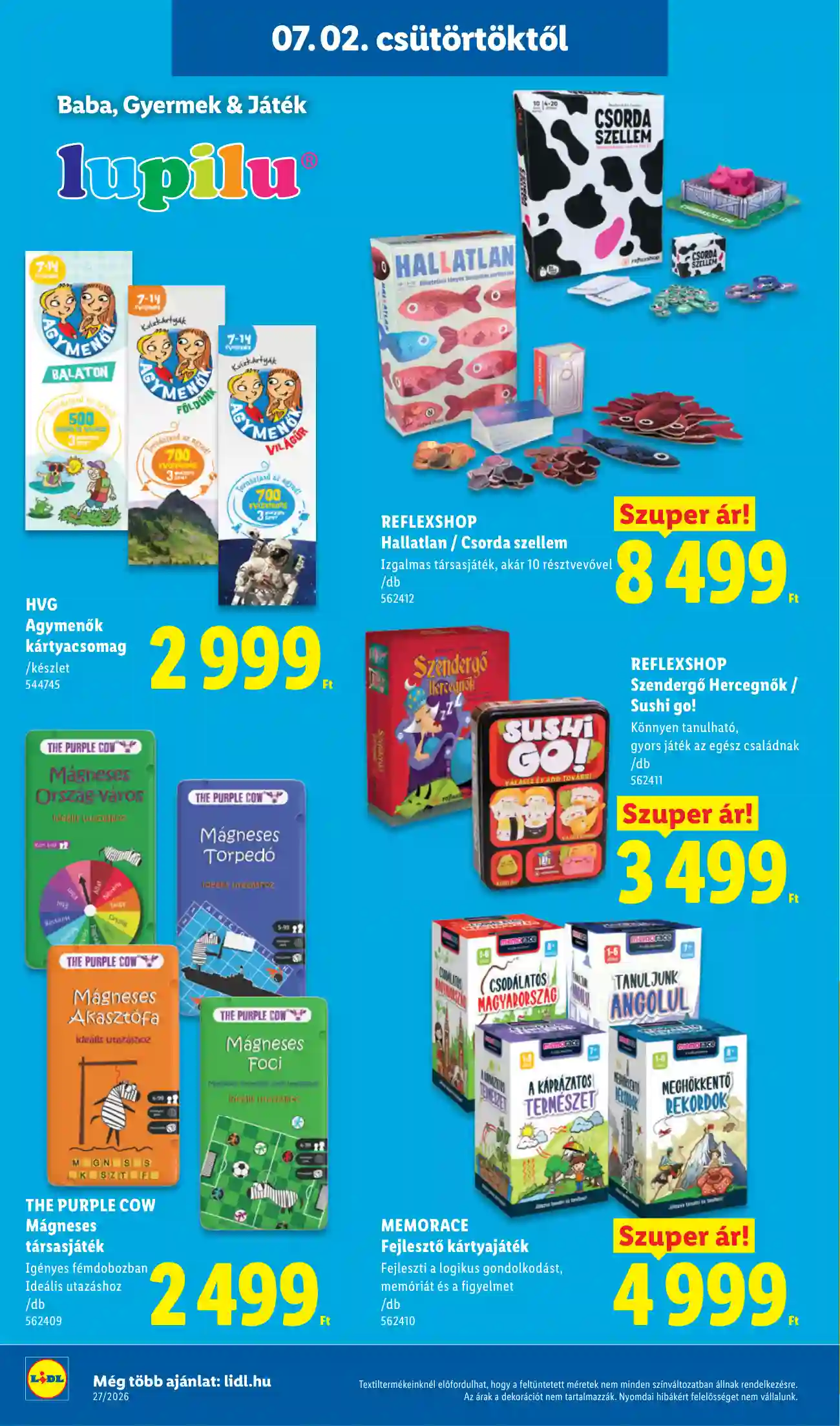 Lidl akciós újság 27. hét (Érvényes 07.02-től) (34 oldal)