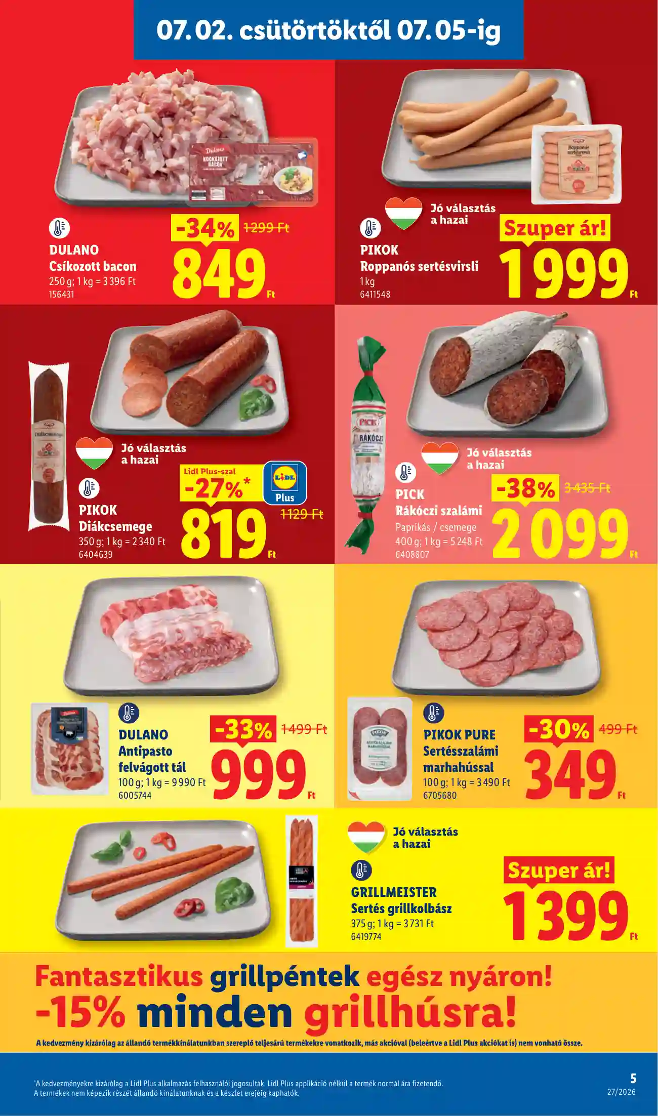 Lidl akciós újság 27. hét (Érvényes 07.02-től) (35 oldal)