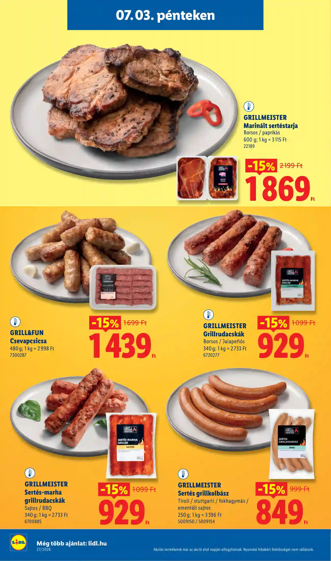 Lidl akciós újság 27. hét (Érvényes 07.02-től) (45 oldal)