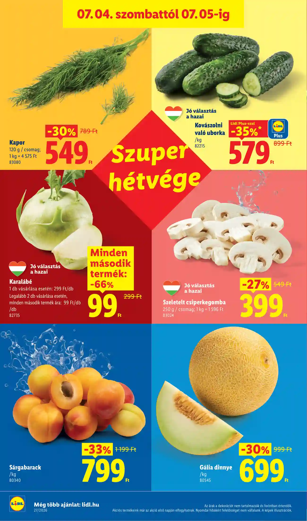 Lidl akciós újság 27. hét (Érvényes 07.02-től) (48 oldal)