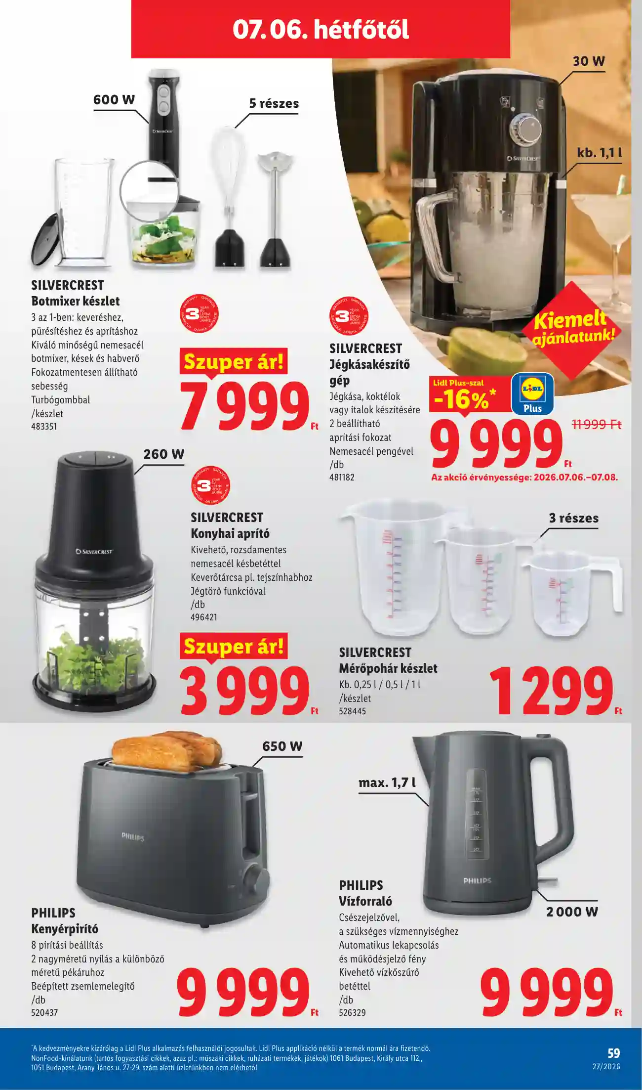 Lidl akciós újság 27. hét (Érvényes 07.02-től) (55 oldal)