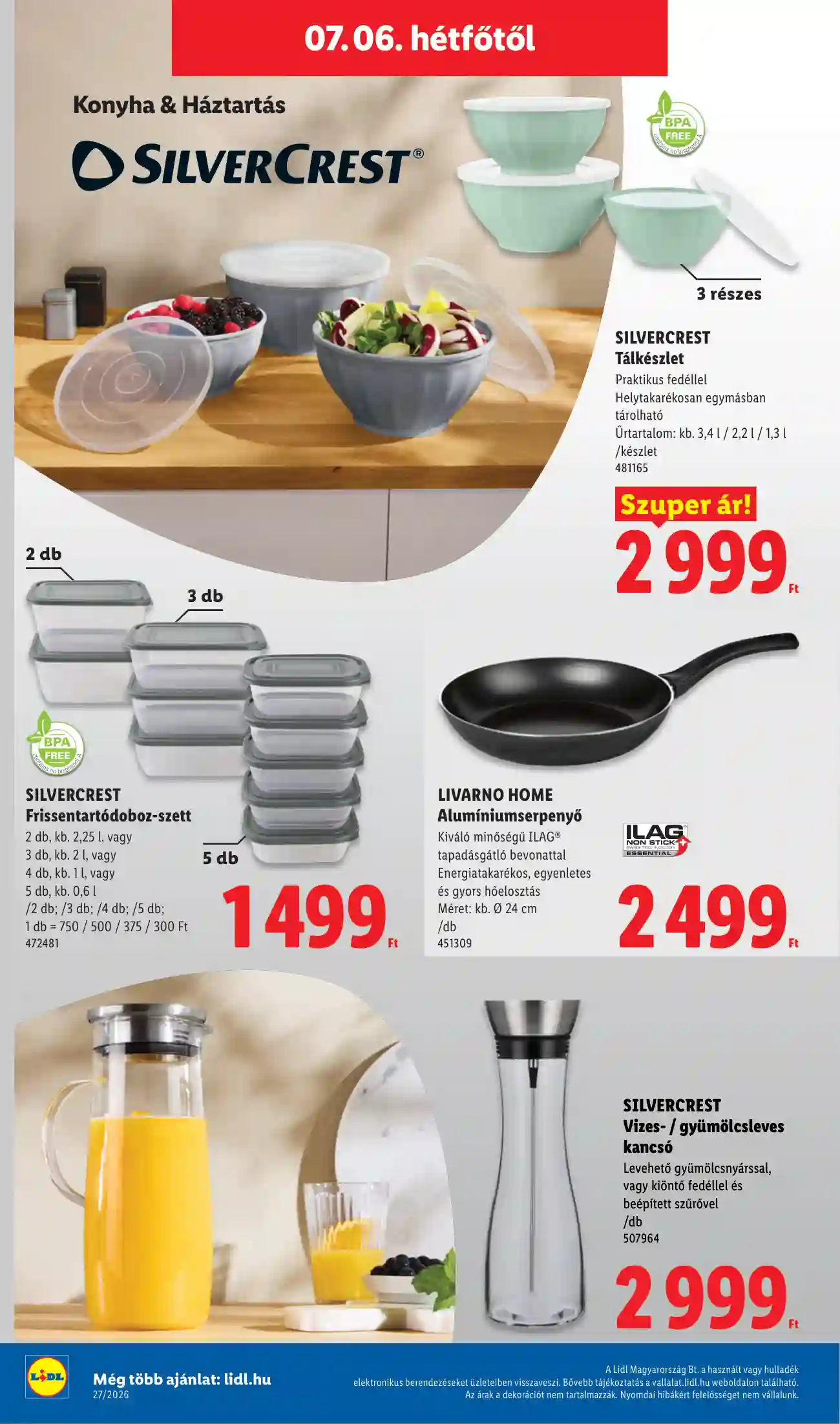 Lidl akciós újság 27. hét (Érvényes 07.02-től) (59 oldal)