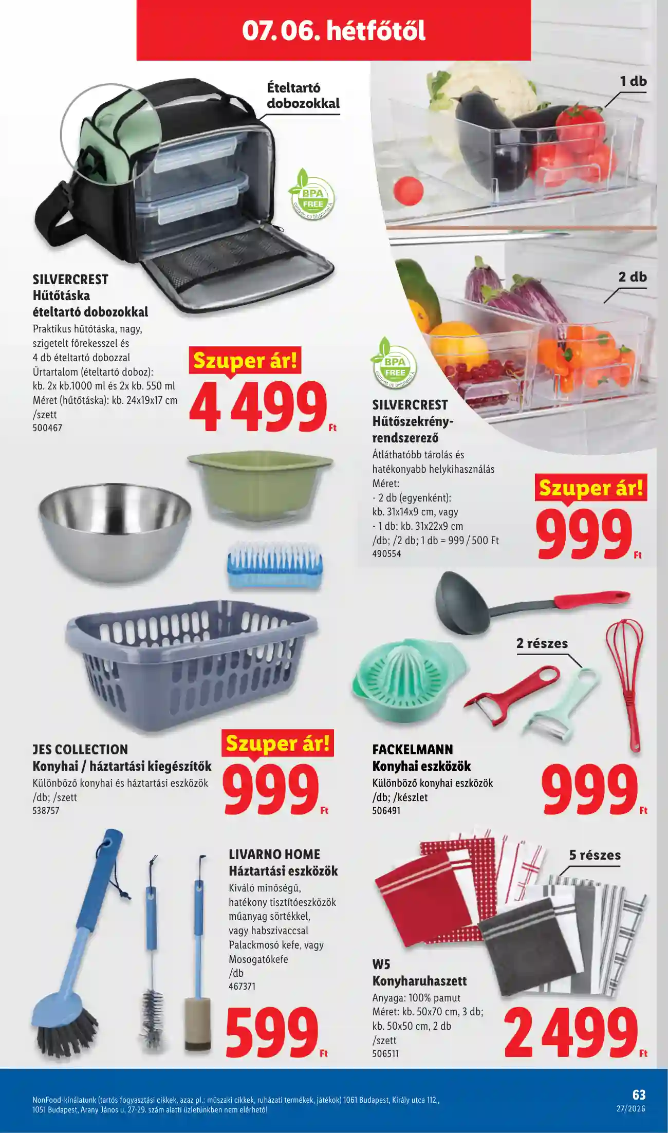 Lidl akciós újság 27. hét (Érvényes 07.02-től) (60 oldal)