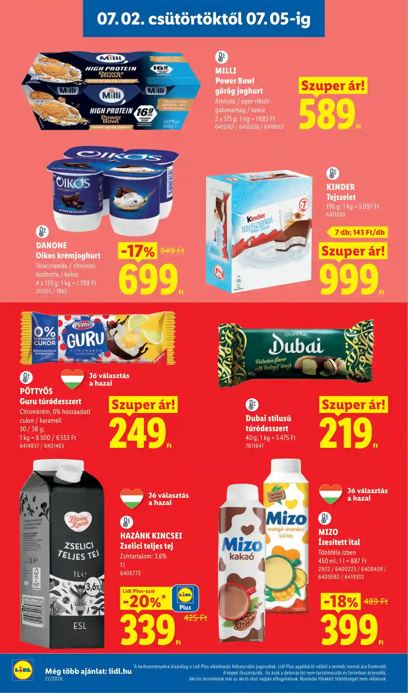 Lidl akciós újság 27. hét (Érvényes 07.02-től) (68 oldal)
