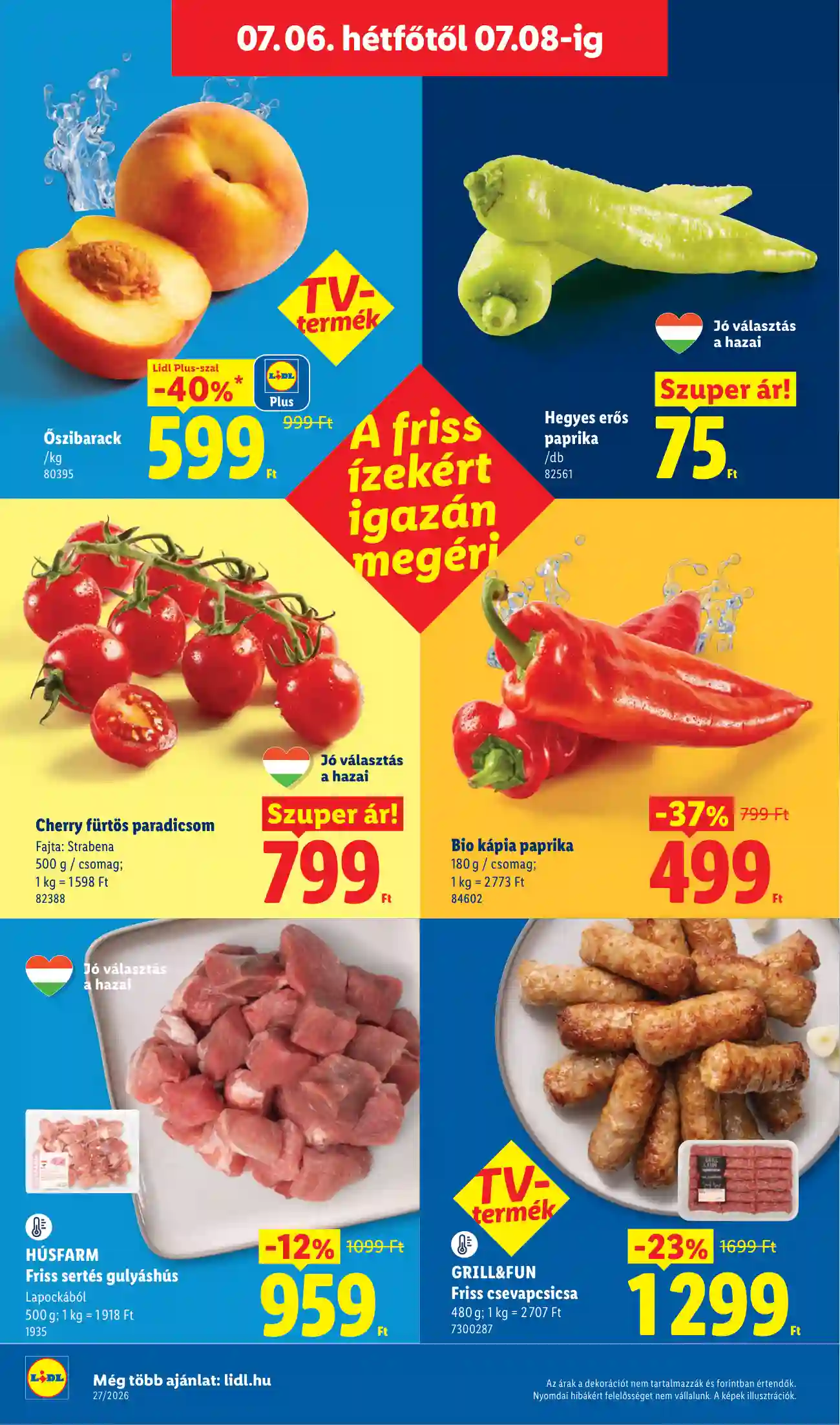 Lidl akciós újság 27. hét (Érvényes 07.02-től) (70 oldal)