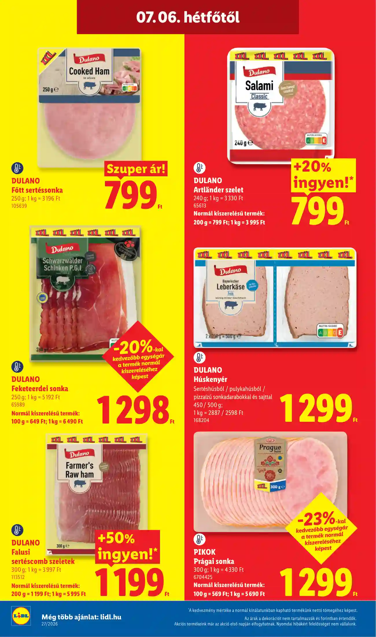 Lidl akciós újság 27. hét (Érvényes 07.02-től) (74 oldal)