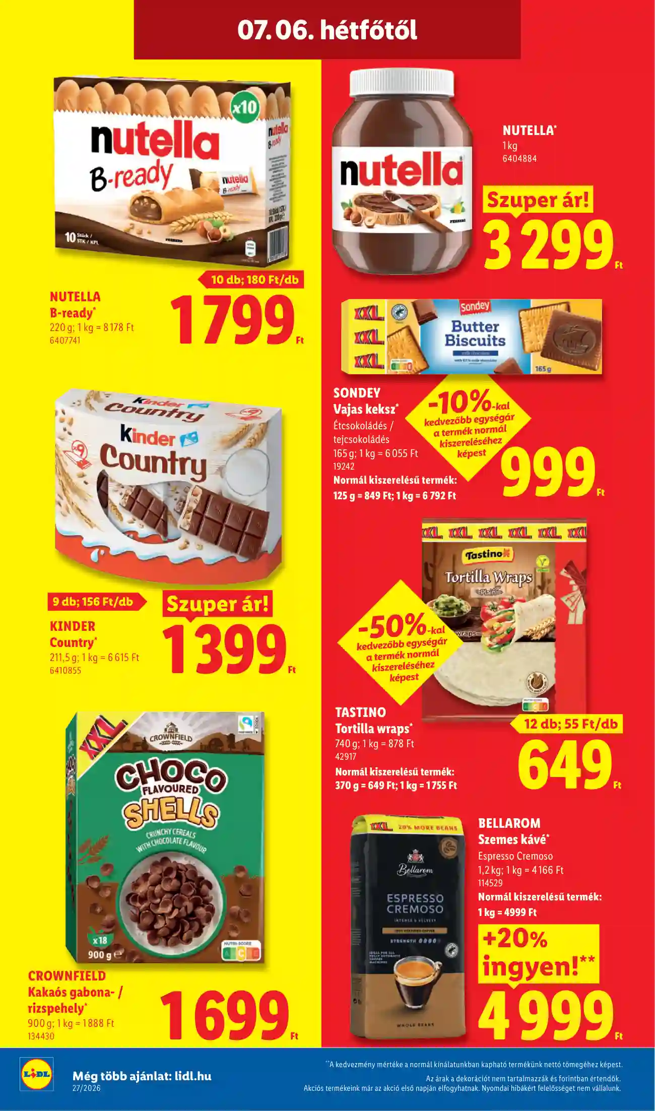 Lidl akciós újság 27. hét (Érvényes 07.02-től) (78 oldal)