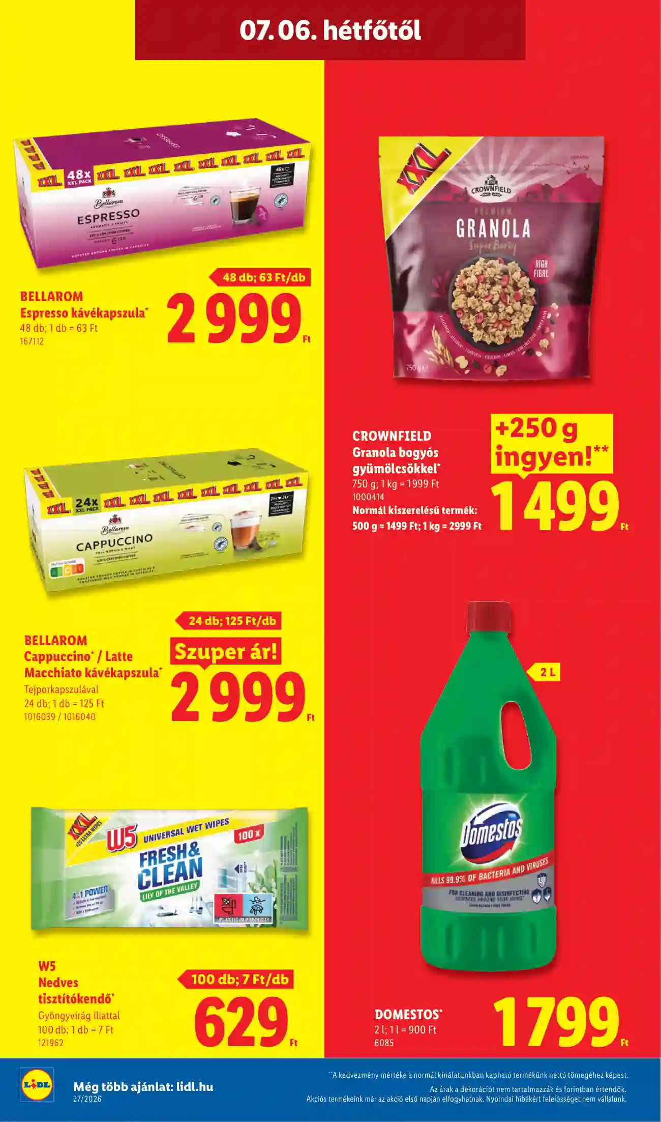 Lidl akciós újság 27. hét (Érvényes 07.02-től) (83 oldal)