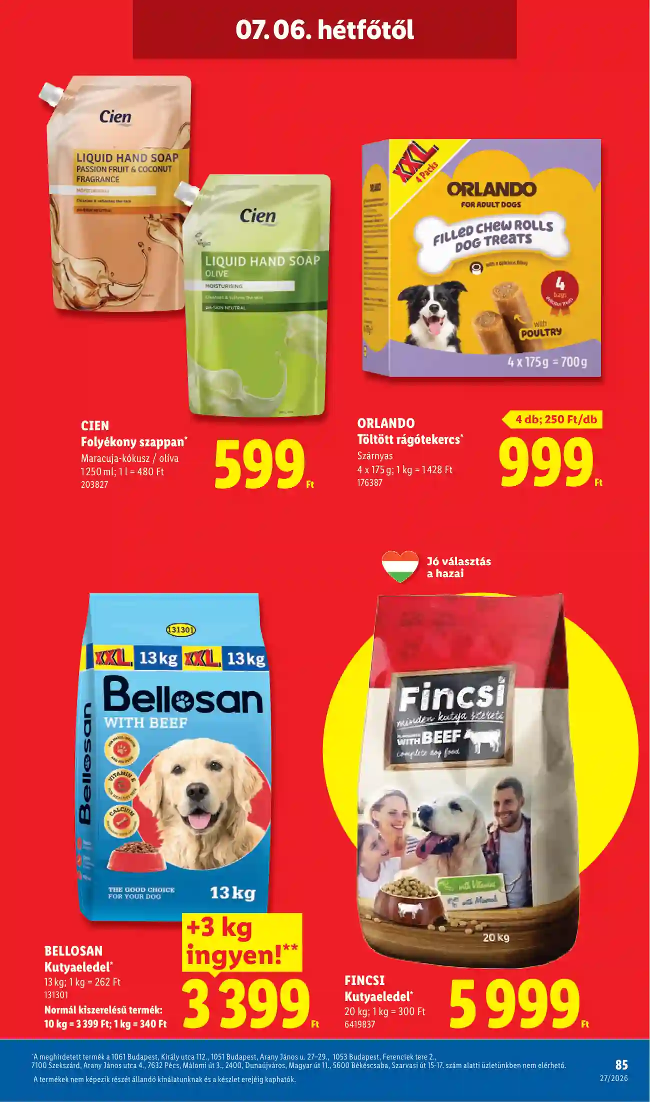 Lidl akciós újság 27. hét (Érvényes 07.02-től) (84 oldal)