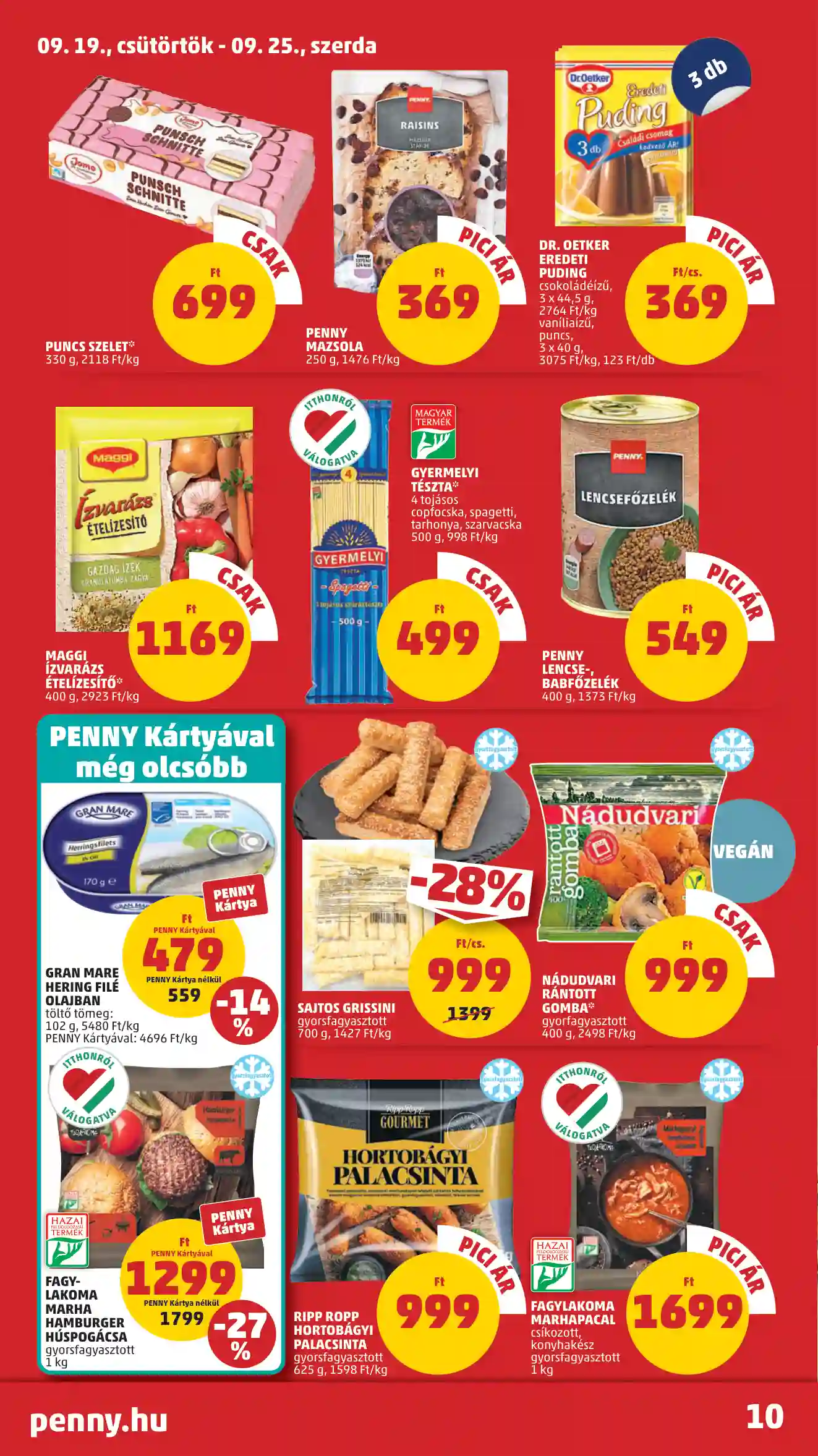 Penny akciós újság 38. hét (4 oldal)