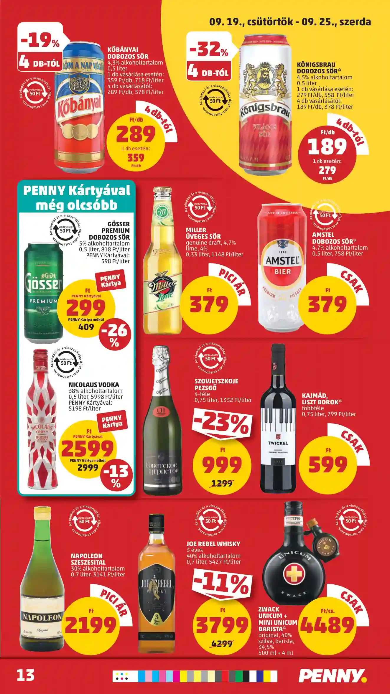 Penny akciós újság 38. hét (9 oldal)