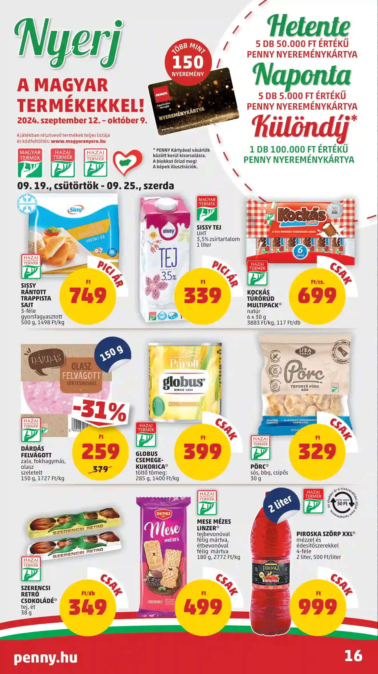 Penny akciós újság 38. hét (12 oldal)