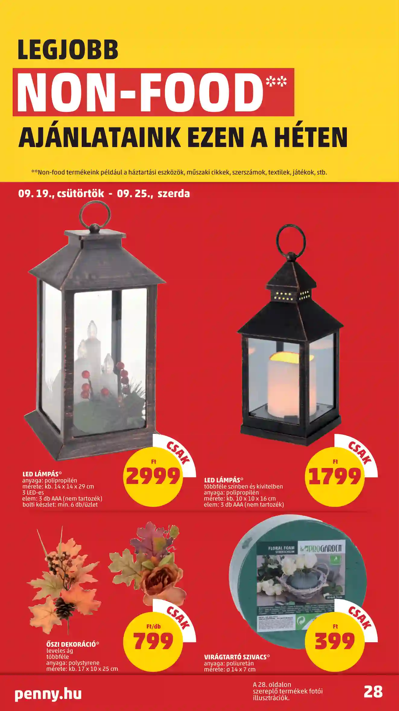 Penny akciós újság 38. hét (26 oldal)