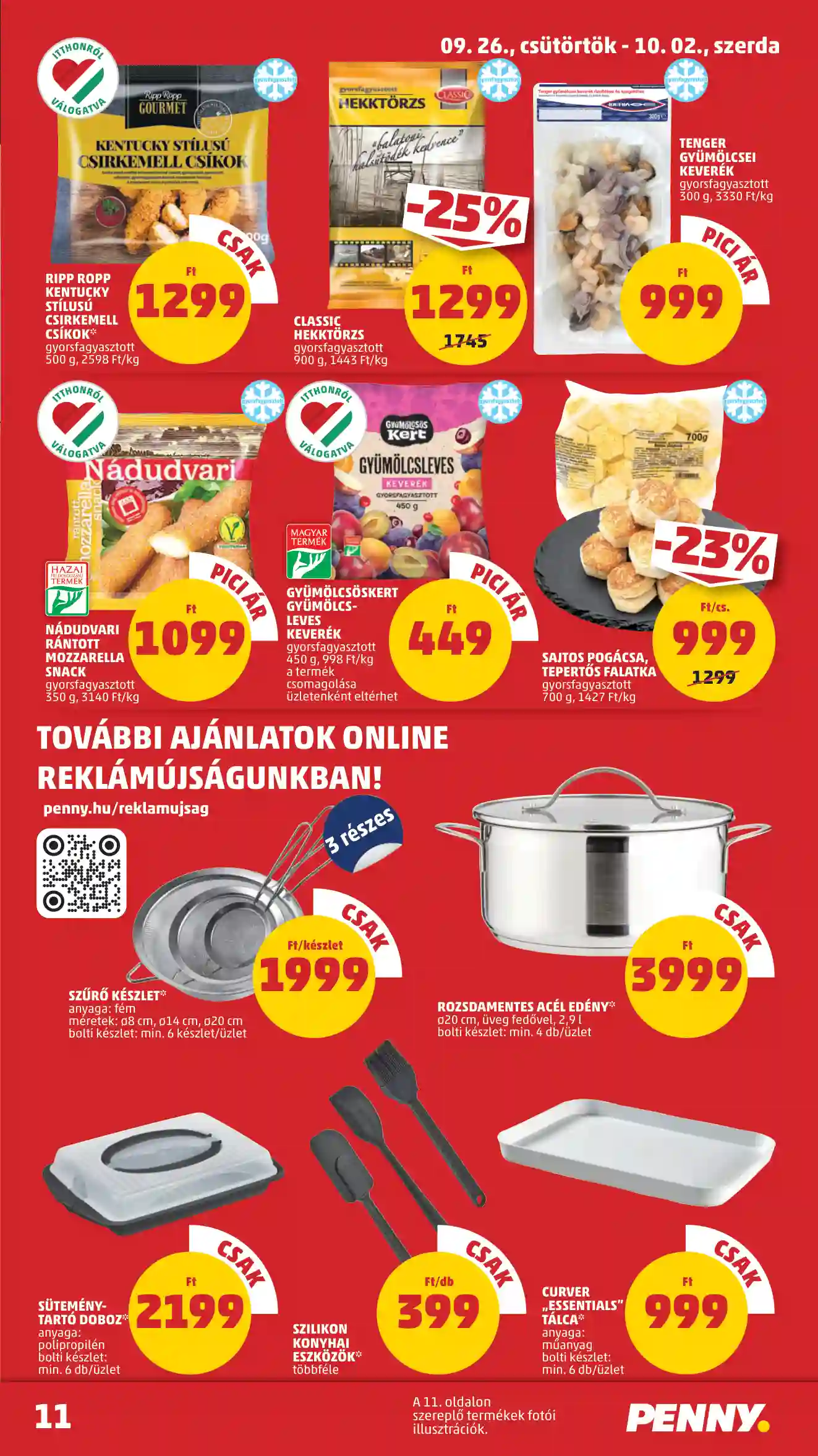Penny akciós újság 39. hét (7 oldal)
