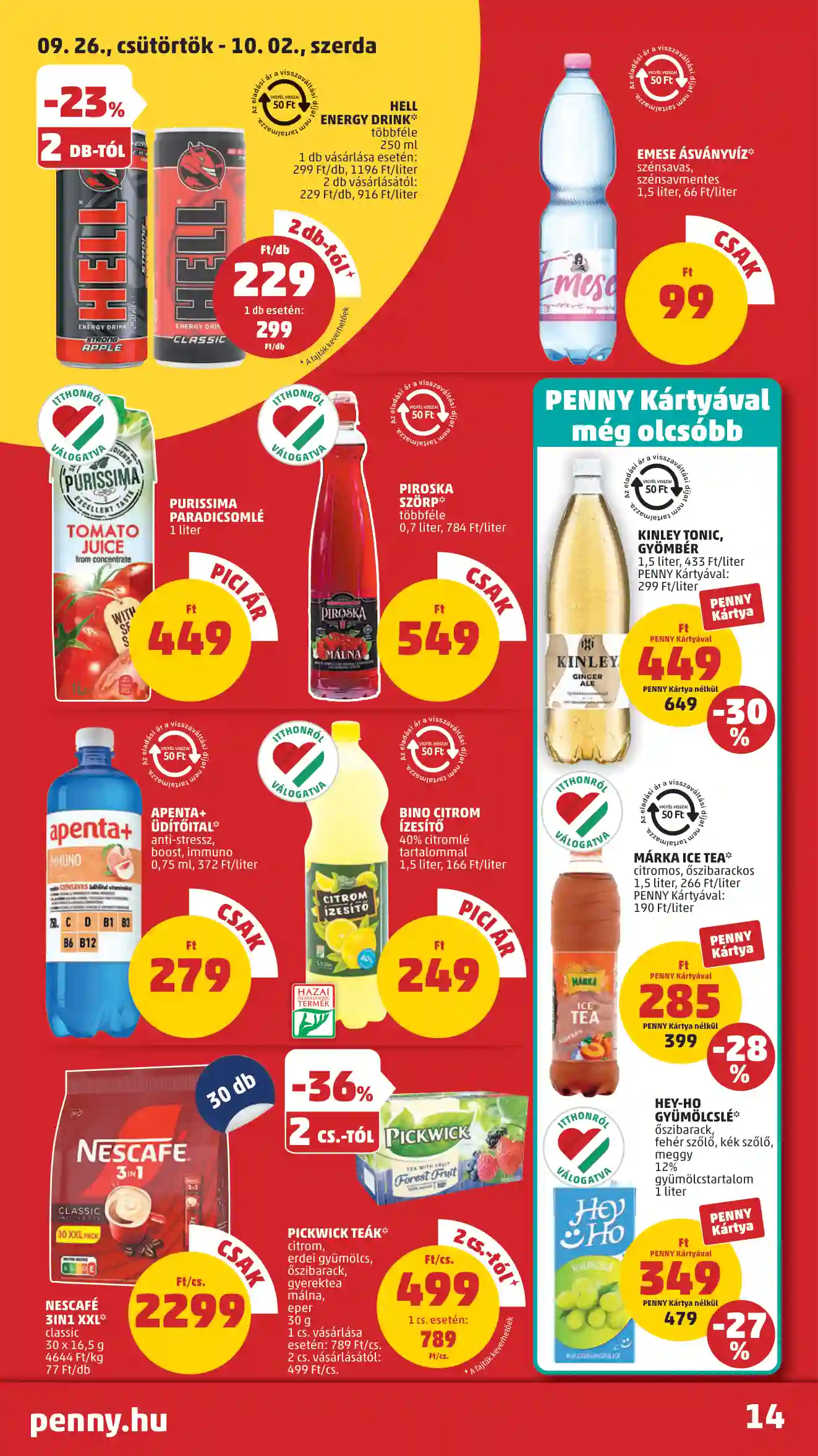 Penny akciós újság 39. hét (10 oldal)