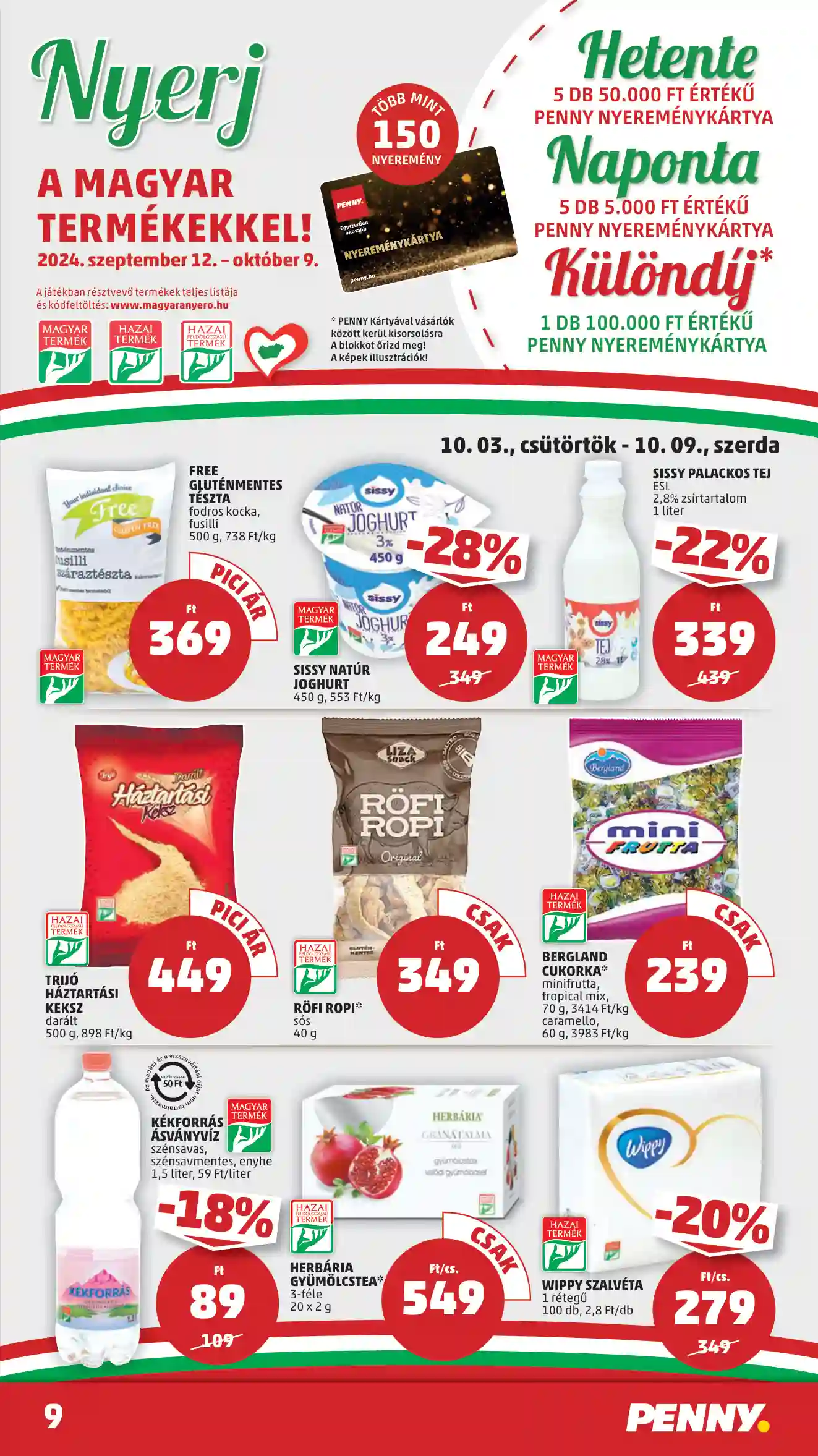 Penny akciós újság 40. hét (5 oldal)
