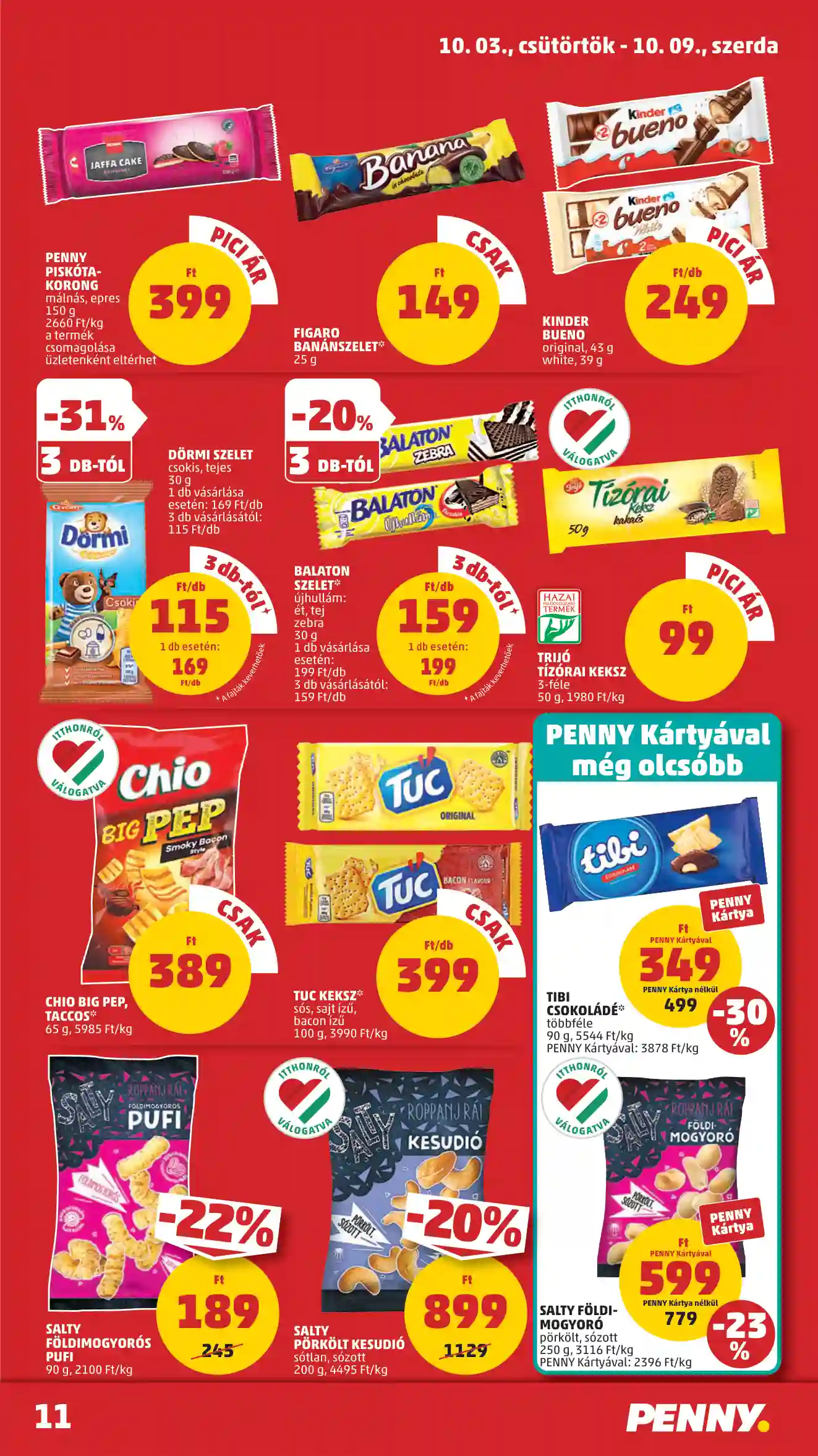 Penny akciós újság 40. hét (7 oldal)