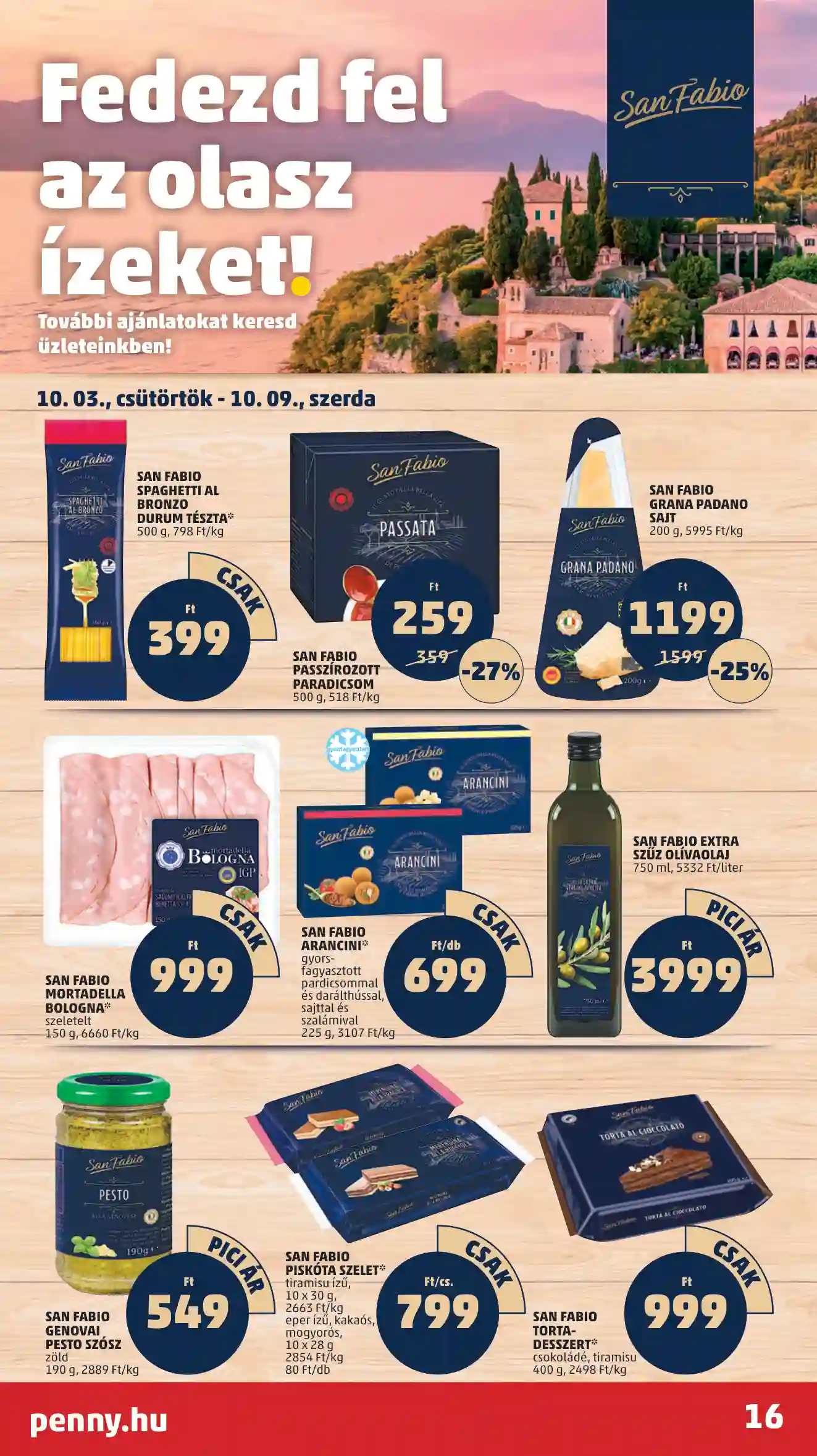 Penny akciós újság 40. hét (12 oldal)