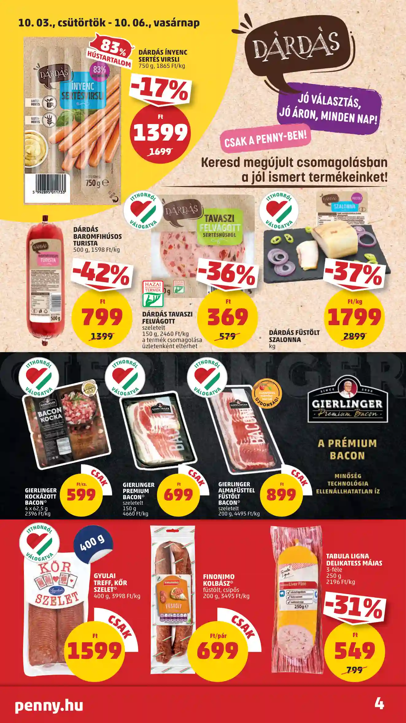 Penny akciós újság 40. hét (35 oldal)