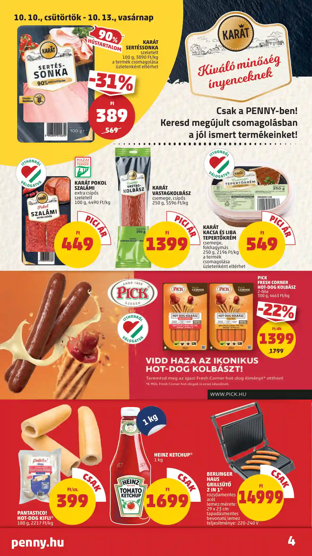 Penny akciós újság 41. hét (35 oldal)