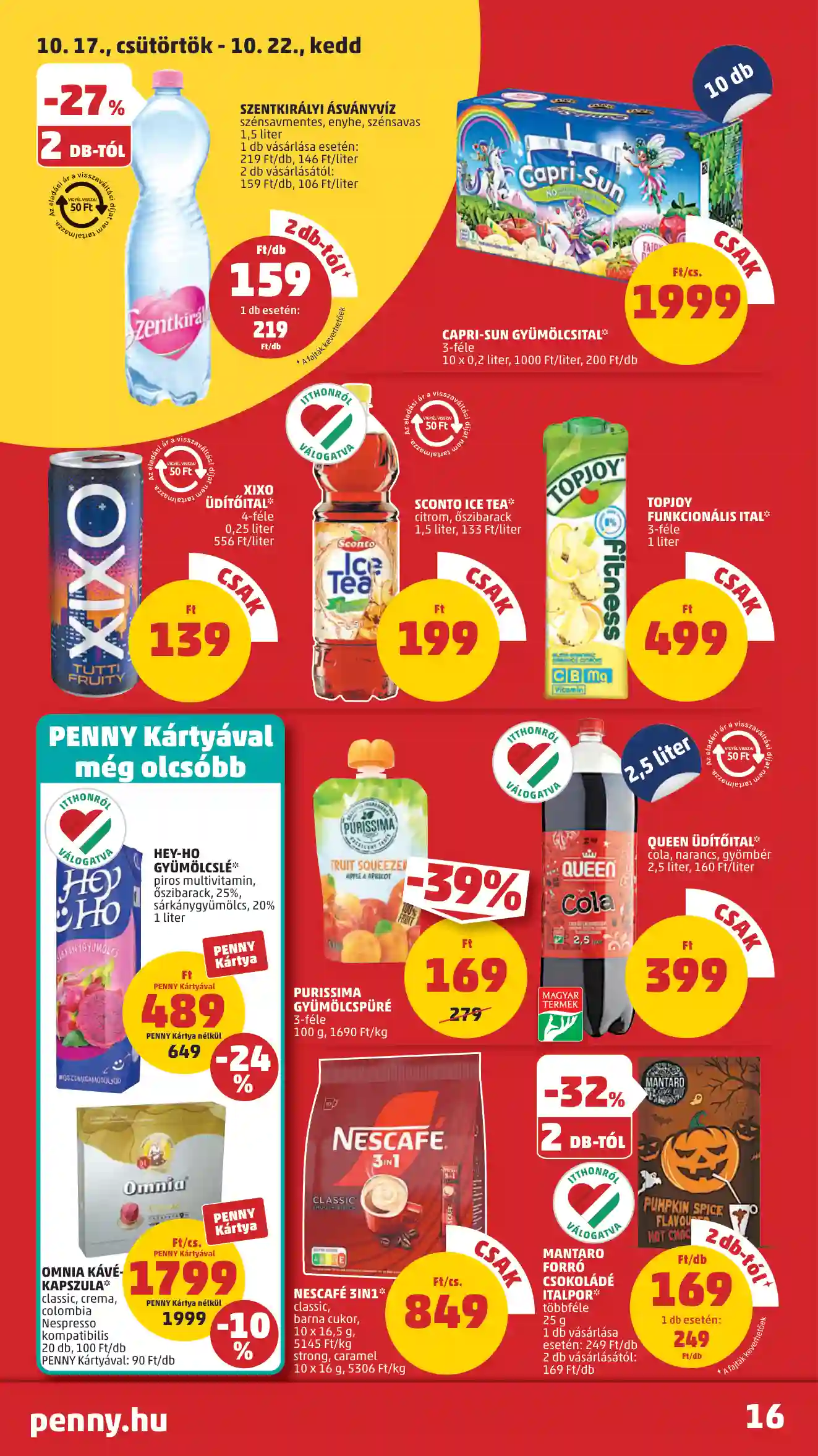 Penny akciós újság 42. hét (12 oldal)