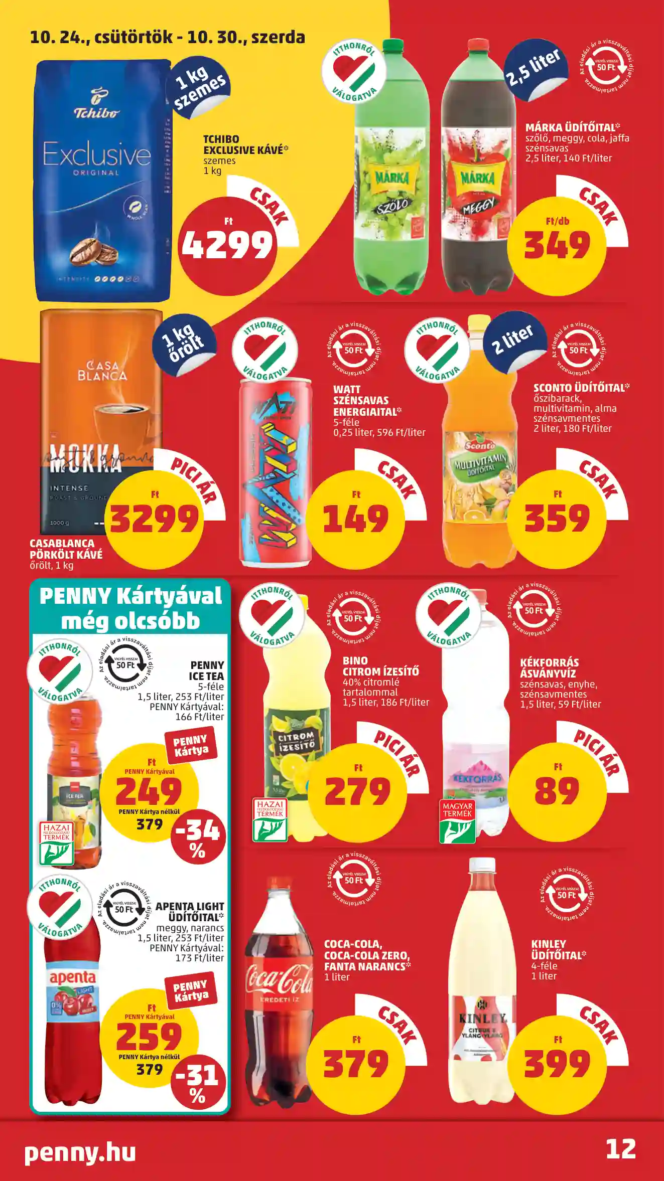 Penny akciós újság 43. hét (8 oldal)