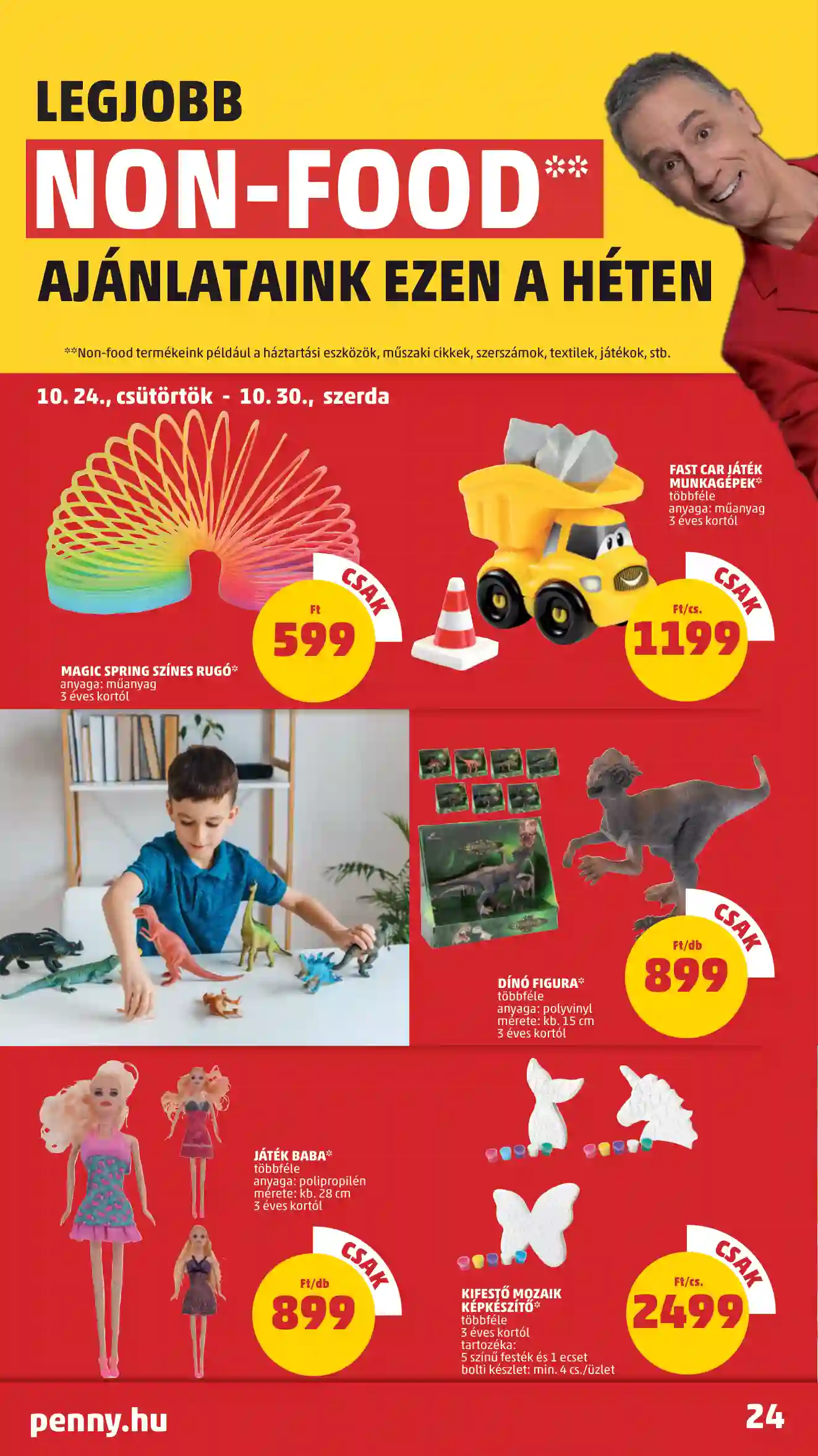Penny akciós újság 43. hét (21 oldal)