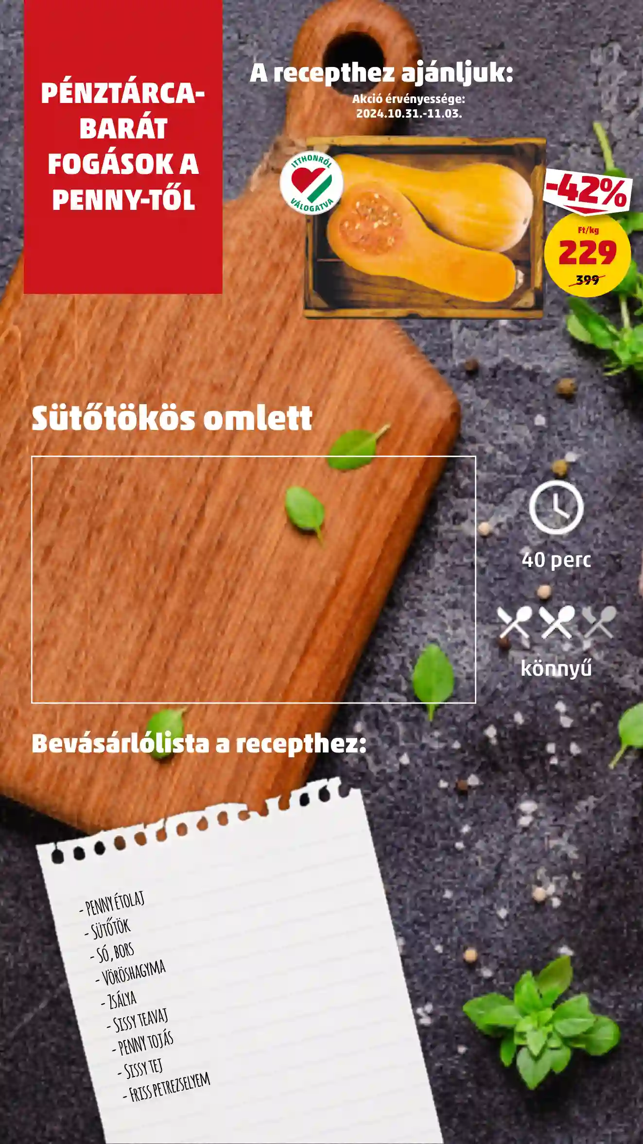 Penny akciós újság 44. hét (4 oldal)