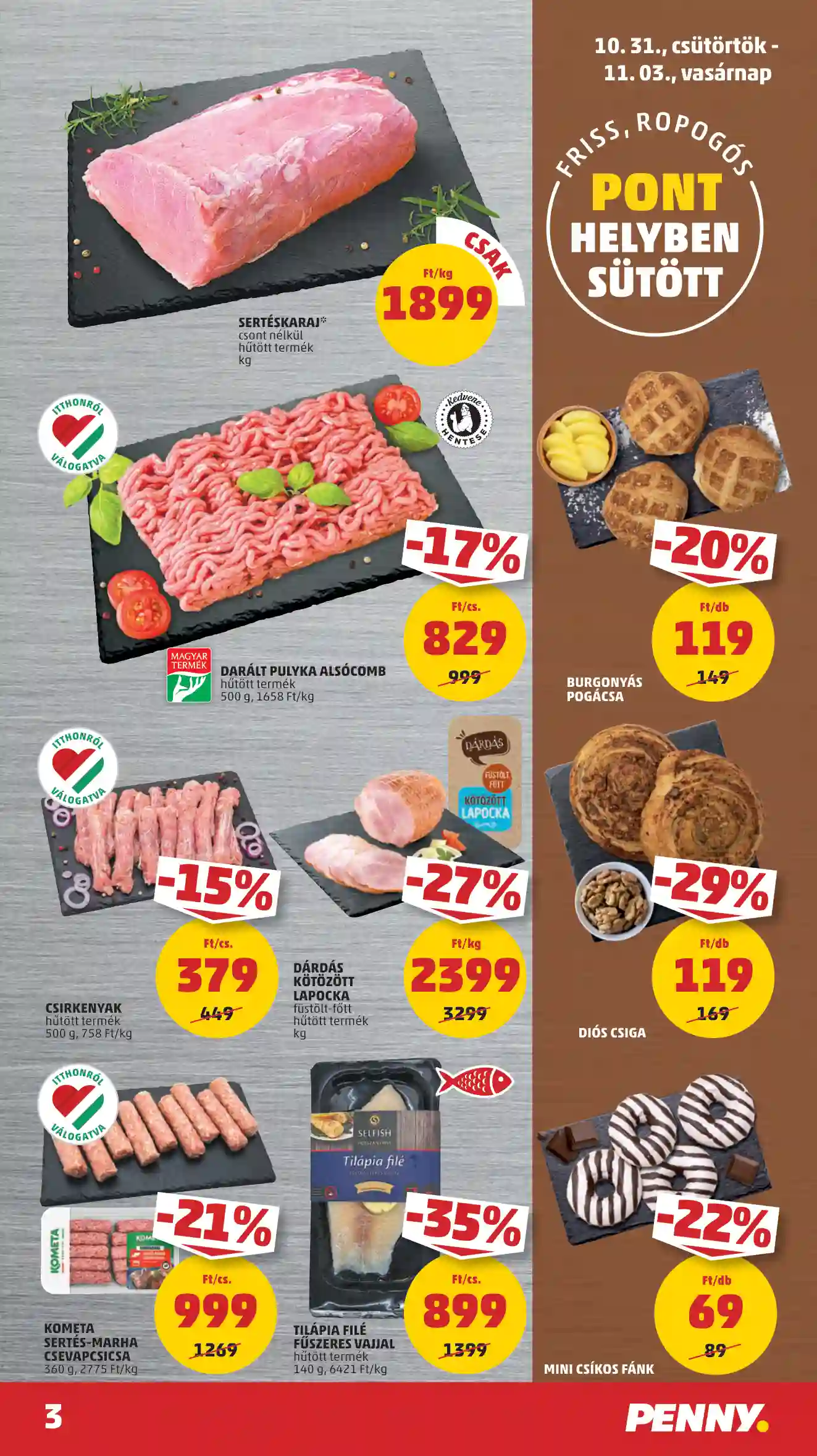 Penny akciós újság 44. hét (13 oldal)