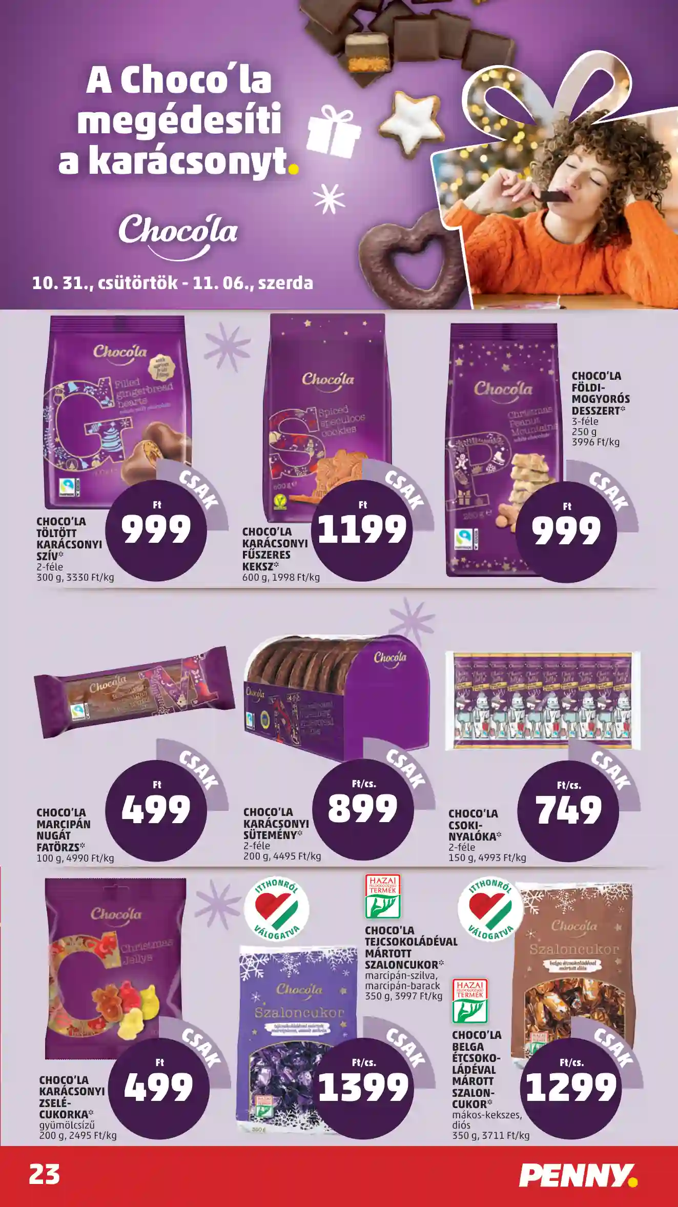 Penny akciós újság 44. hét (21 oldal)