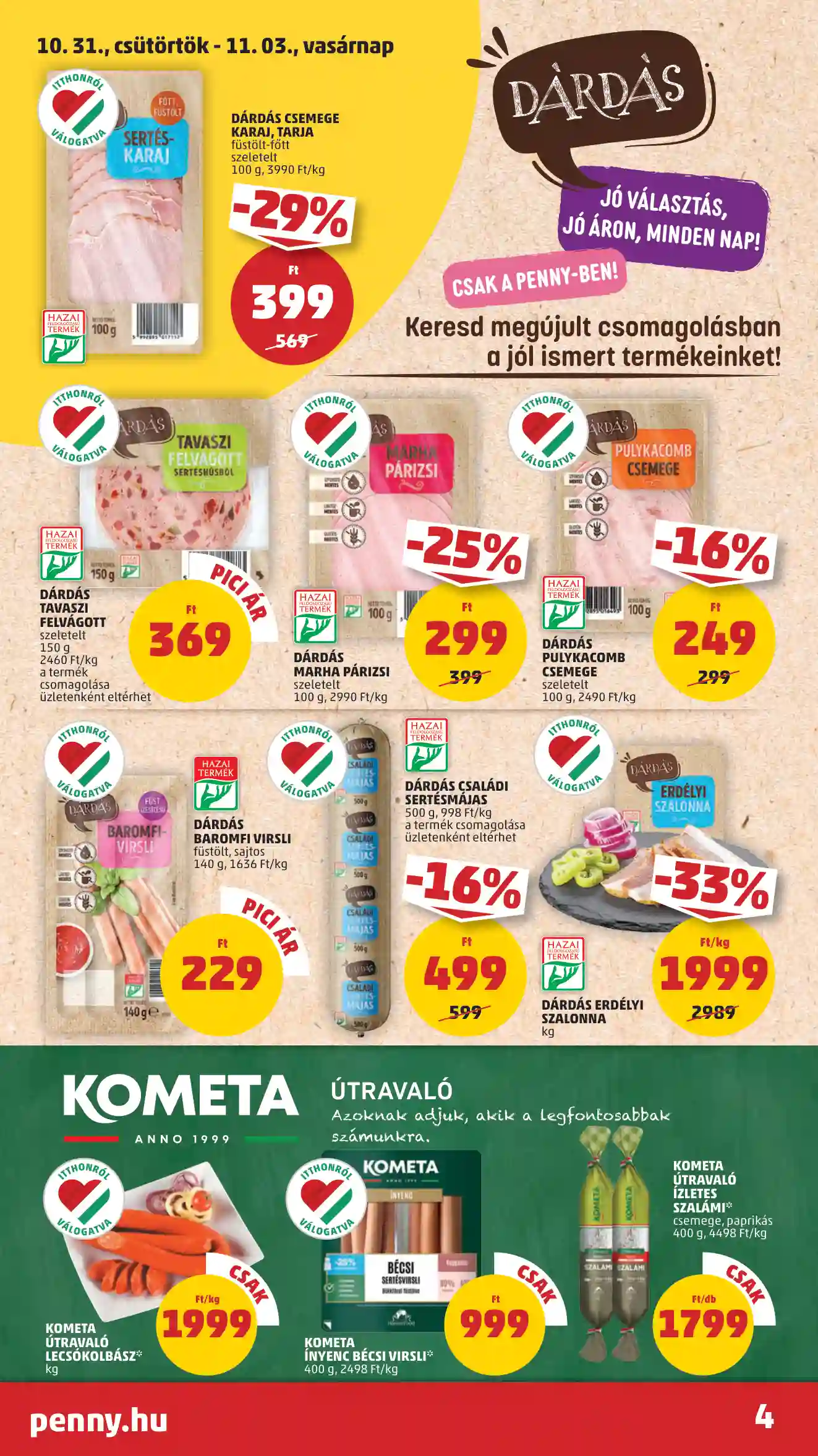 Penny akciós újság 44. hét (24 oldal)