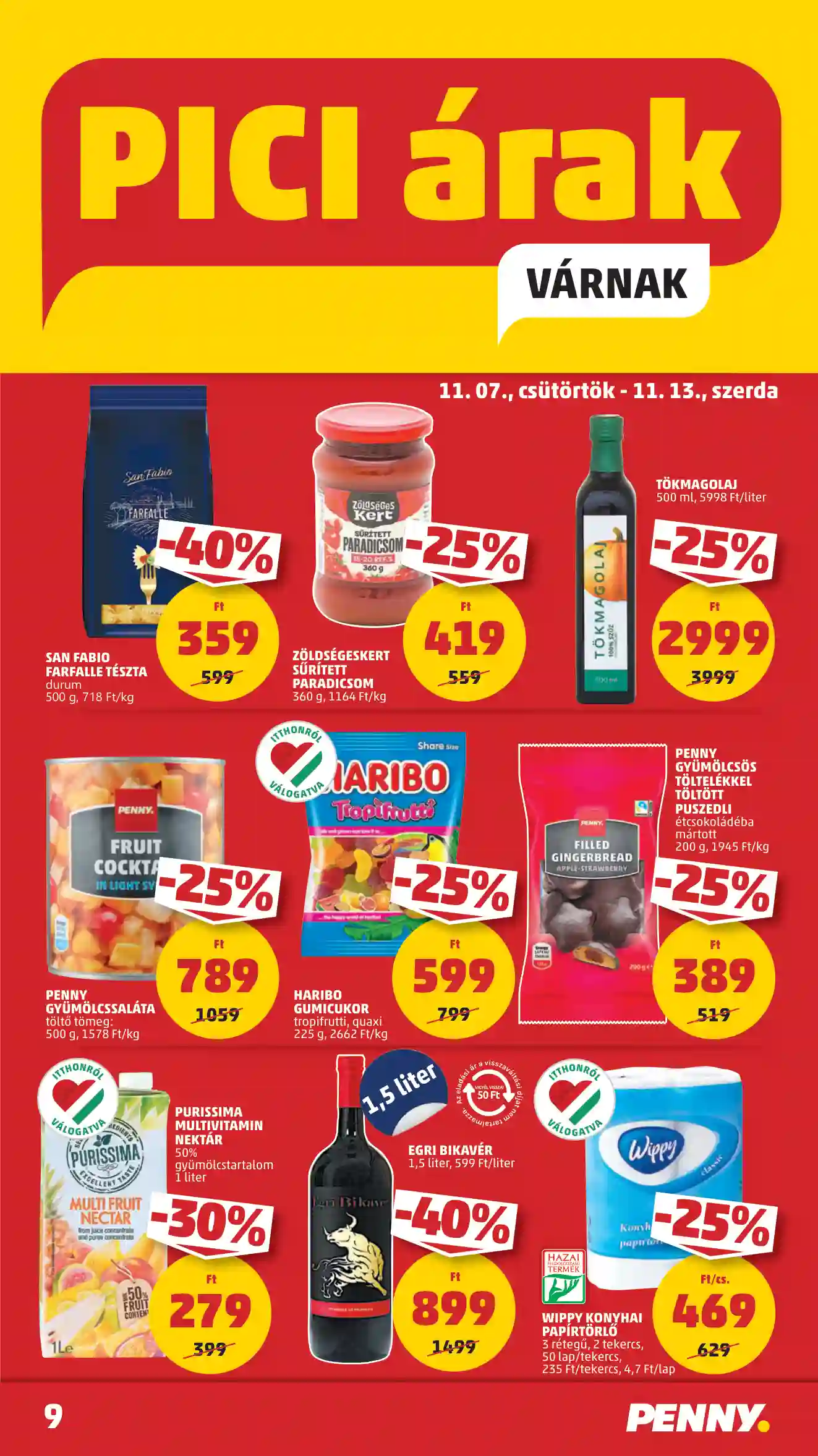 Penny akciós újság 45. hét (3 oldal)